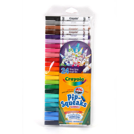 Crayola Pip-Squeaks Mini Markers - Bright Creativity in Small Size