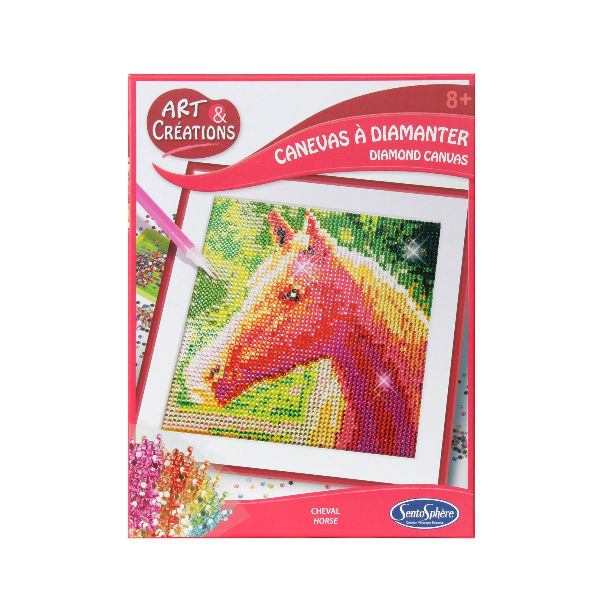 Magical Diamond Canvas Creative Kit - Enchanting Opaque Horse