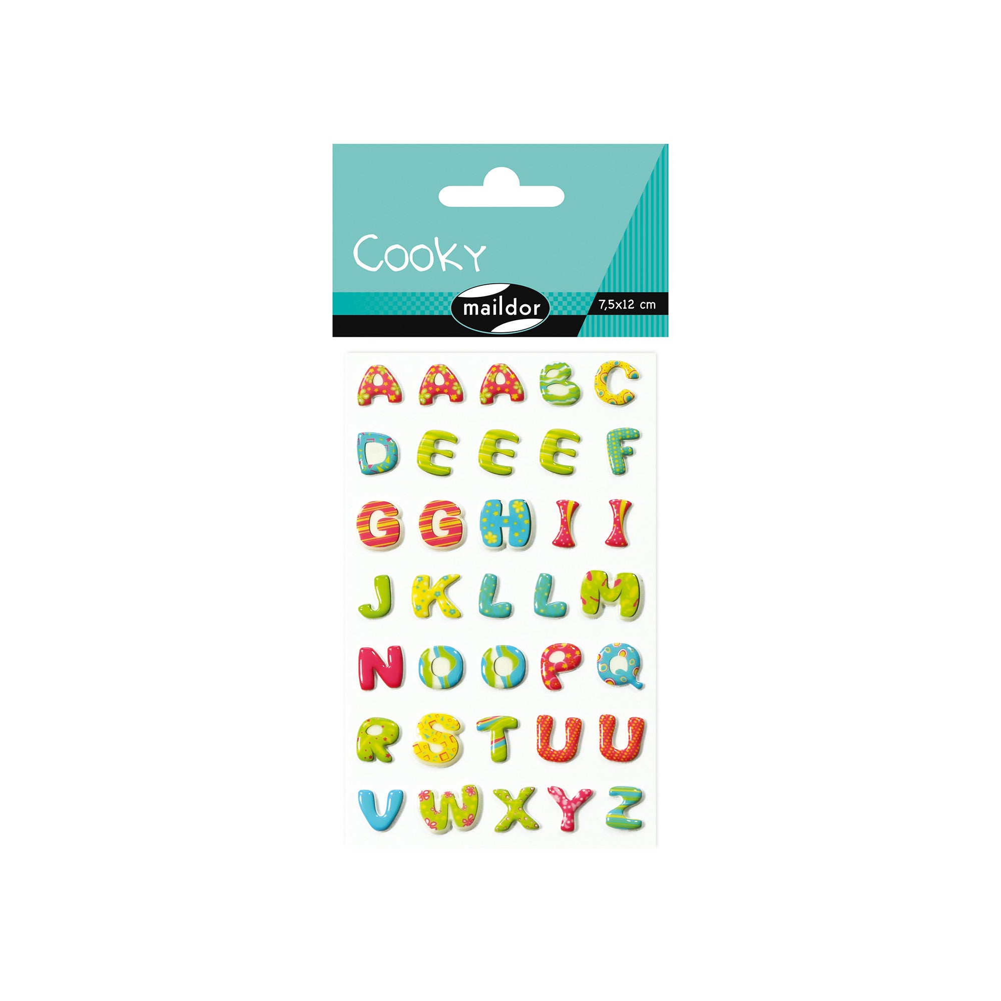 Peps Alphabet Cooky Stickers - Unleash Your Creativity!