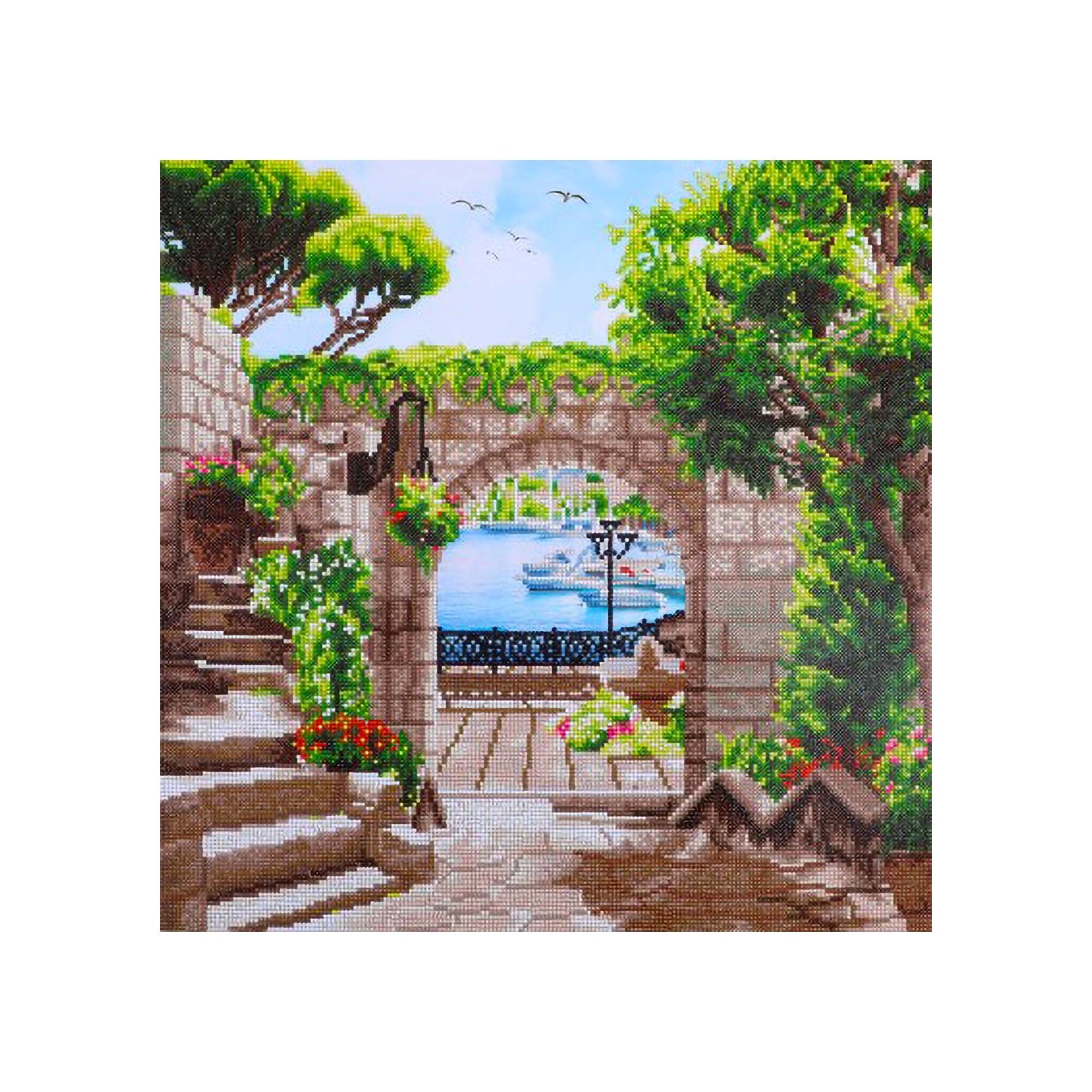Diamond Dotz Kit - Enchanting Mediterranean Stroll