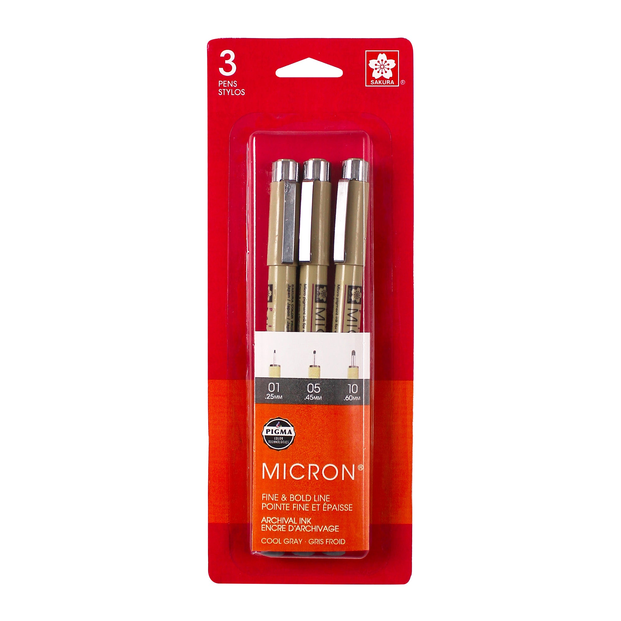 Pigma Micron Pens Cool Grey 3-Pack - Unleash Your Creativity!