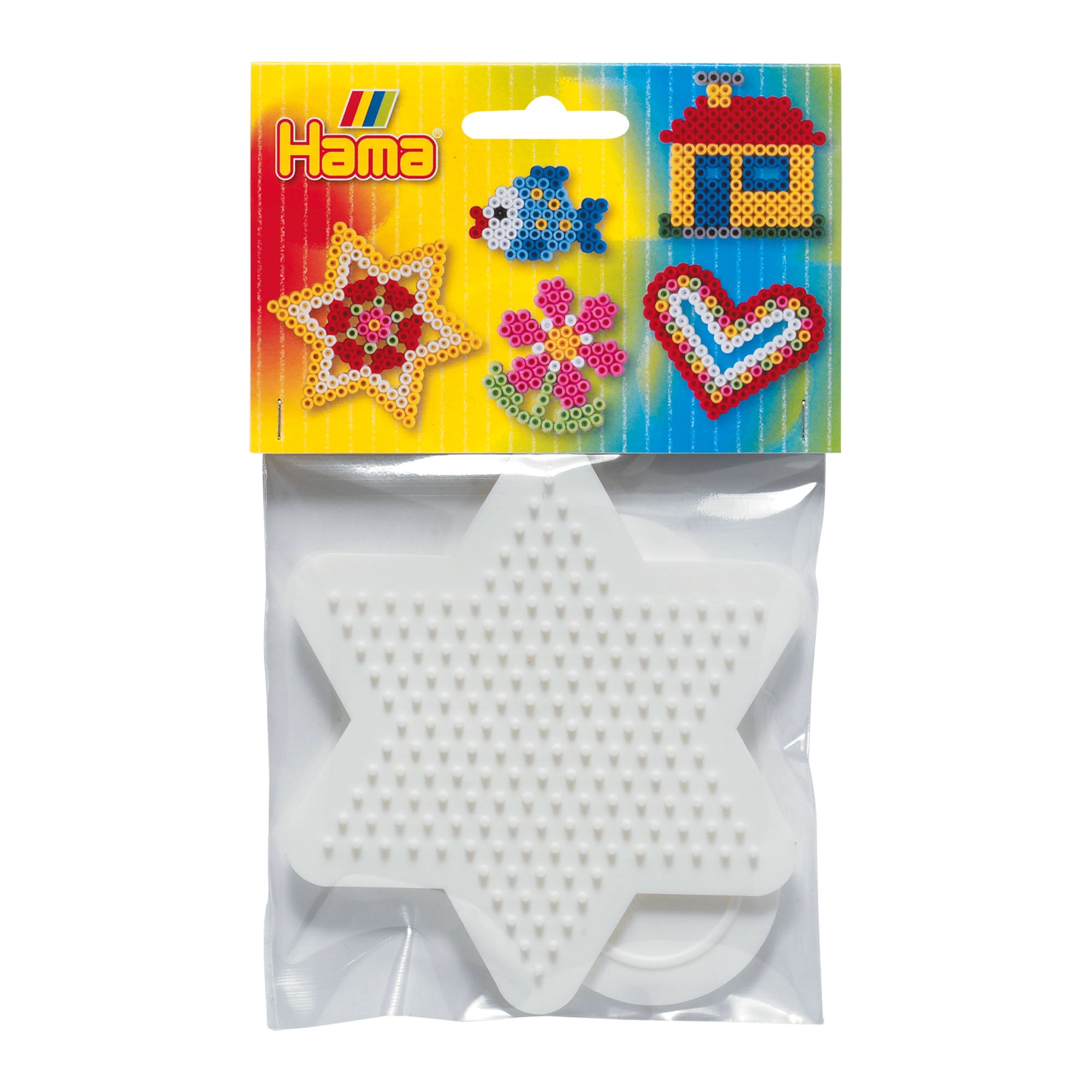Hama Midi Pegboards 2-Pack - Heart & Star: Unleash Your Creativity!