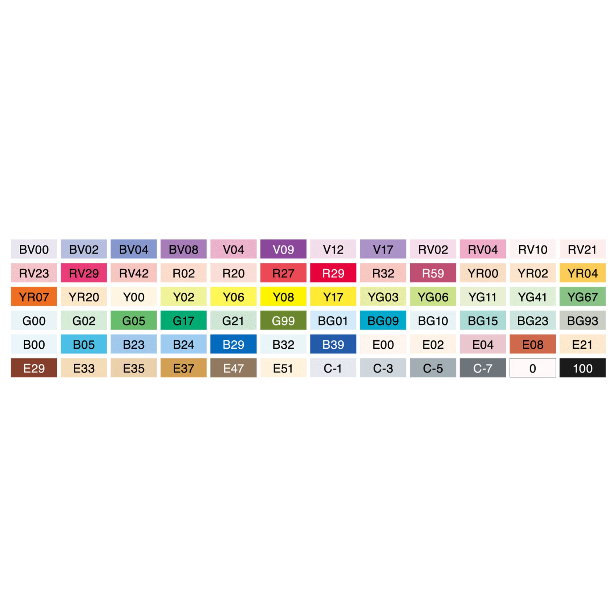 Copic Ciao Markers - Set A, 72 Vibrant Colours: A Must-Have for Creatives!
