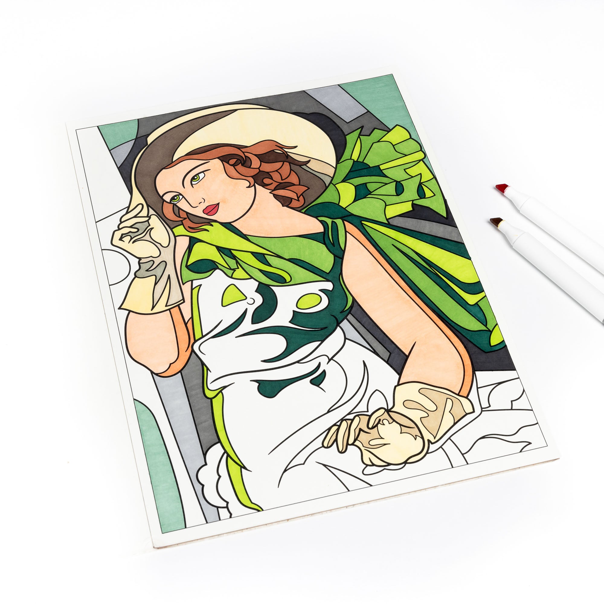 Artistic Inspirations: Colouring Book of Women in Art