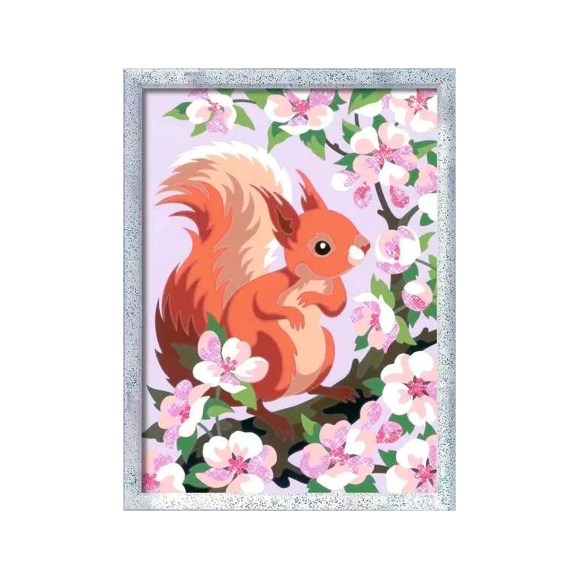 CreArt Kids' Spring Squirrel Paint by Number Kit - Unleash Young Artists!