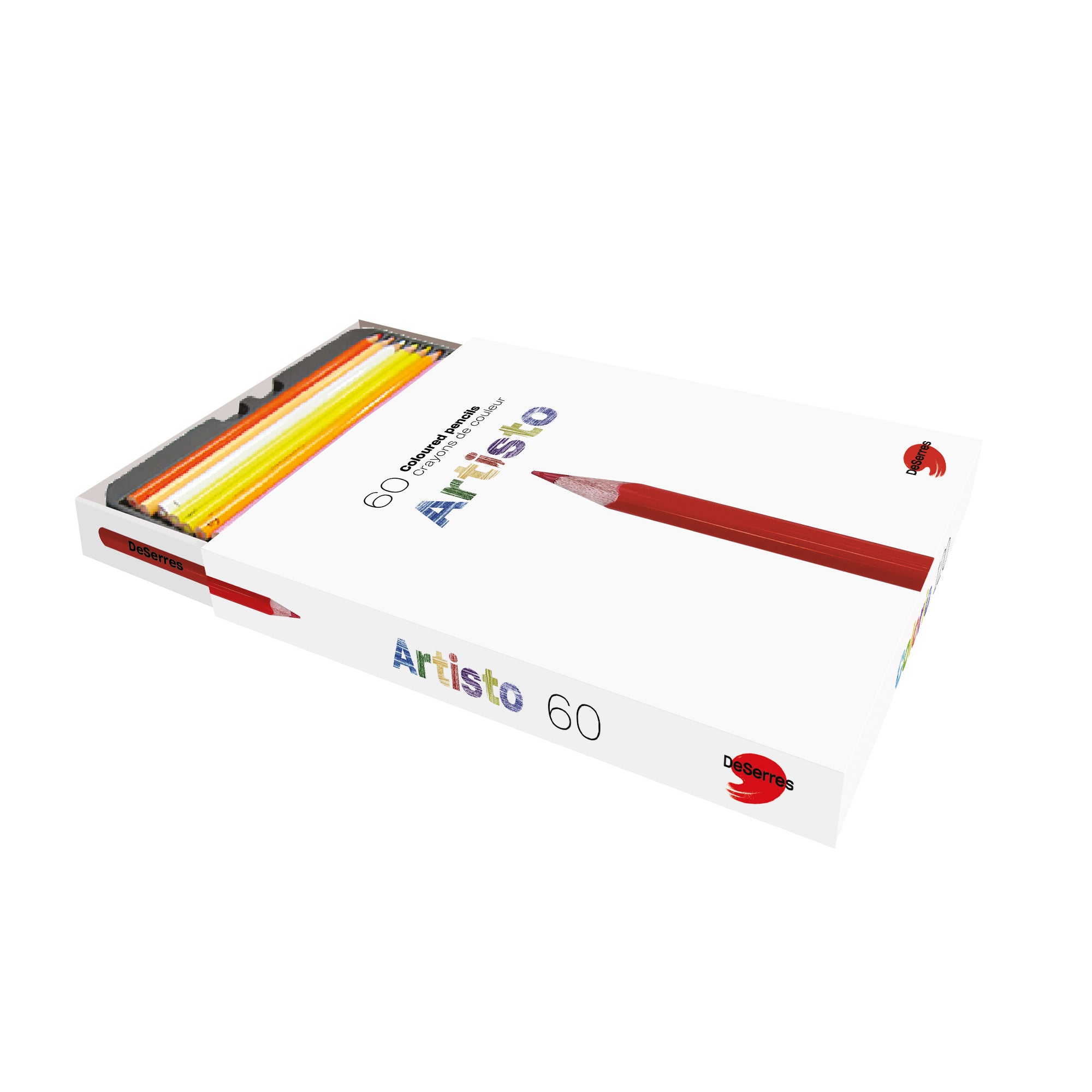Artisto 60-Pack Coloured Pencils: Unleash Your Creativity!