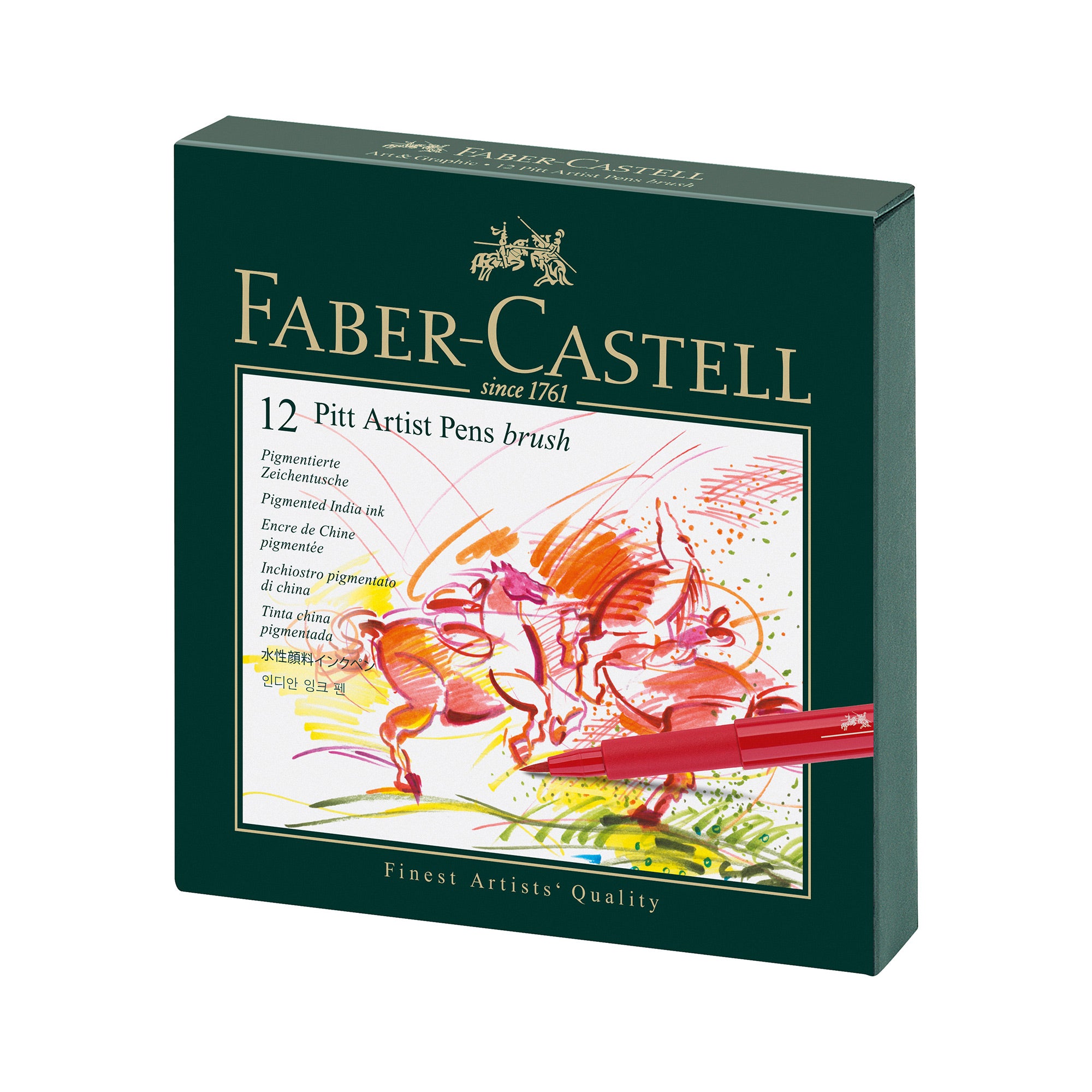 Get Your 12-Pack of Faber-Castell Pitt Artist Brush Pens Now!