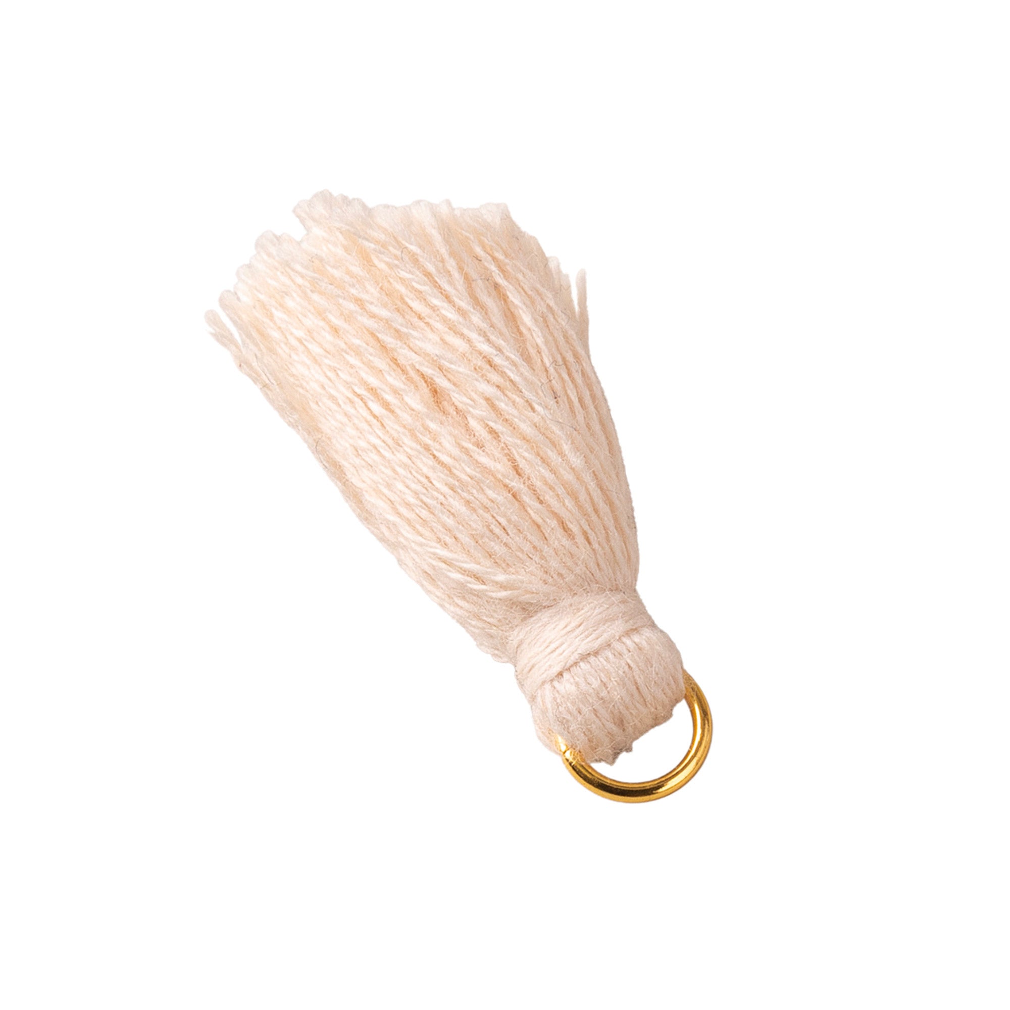 6-Pack Cotton Tassels in Stunning Neutral Colours - Unleash Your Creativity!