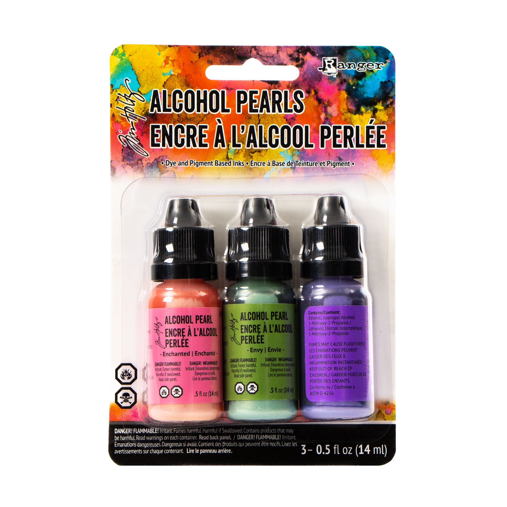 Tim Holtz 3-Pack Alcohol Pearls - Set #3
