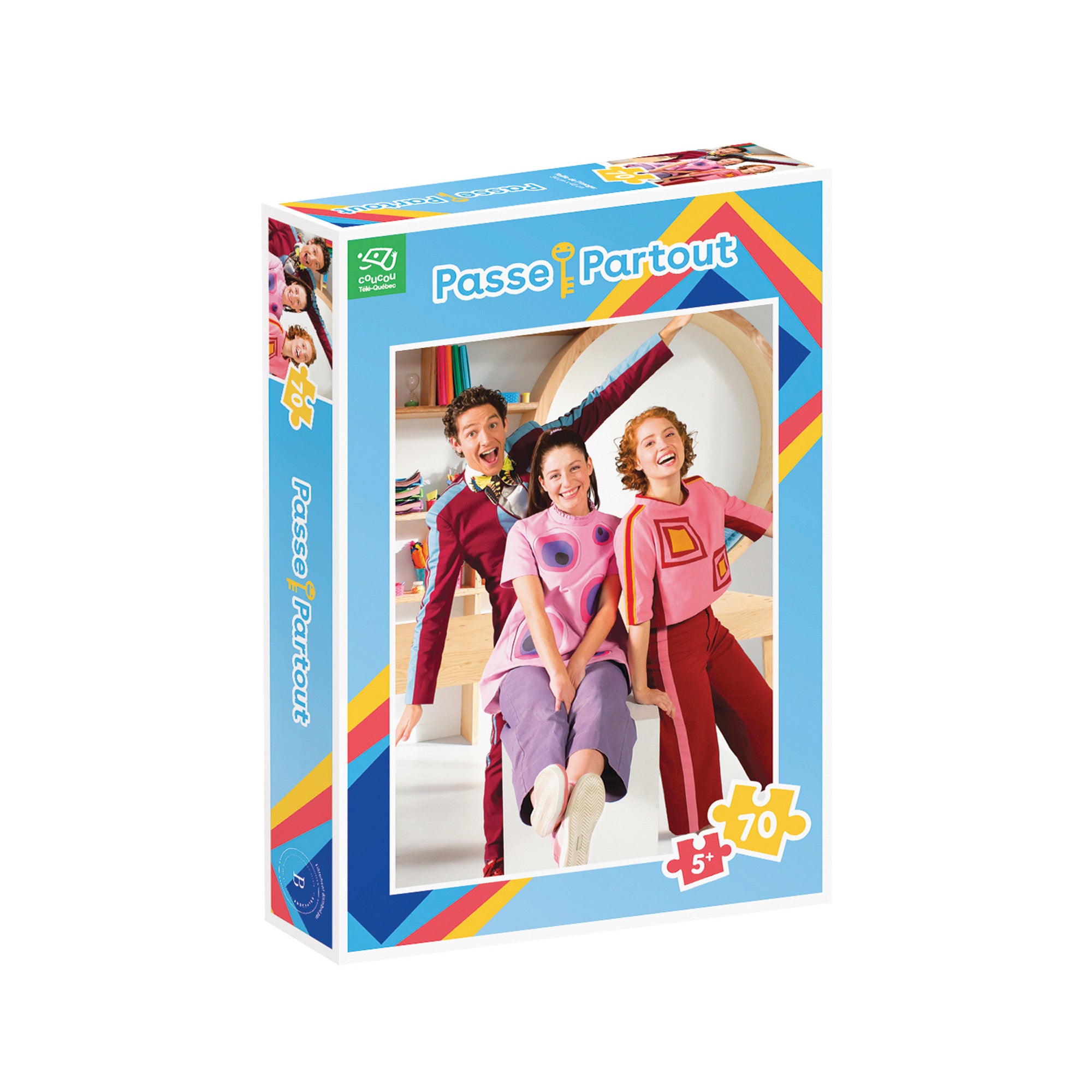 70-Piece Passe-Partout Puzzle - Relive the Classic Quebec TV Show!