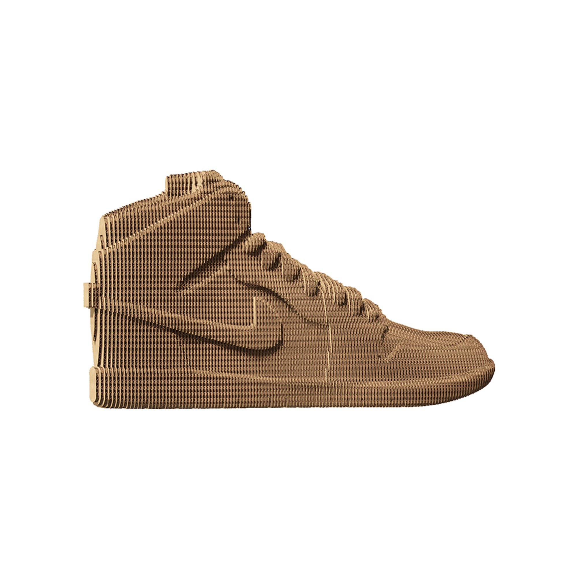 Cool 3D Cardboard Sneaker Puzzle