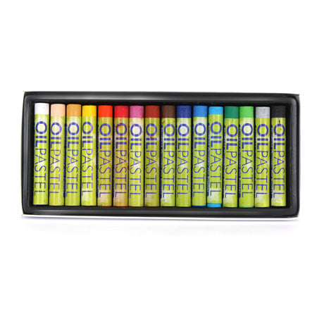 25-Piece Mini Oil Pastels Set for Artists
