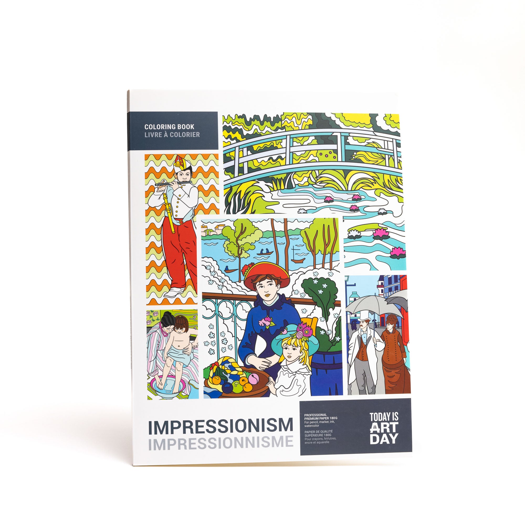Unleash Your Artistry: Impressionism Colouring Book