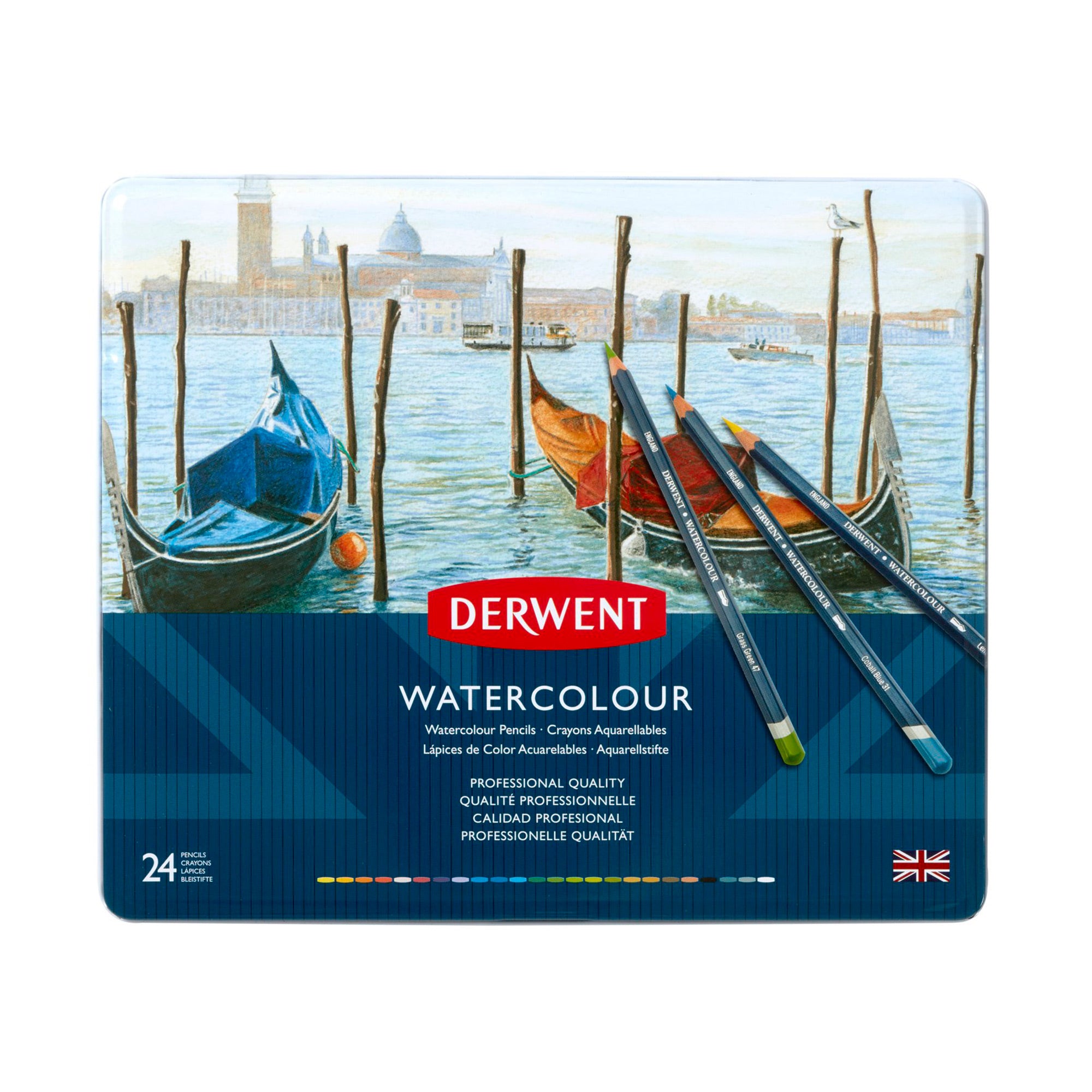 Must-Have 24-Pack Derwent Watercolour Pencils