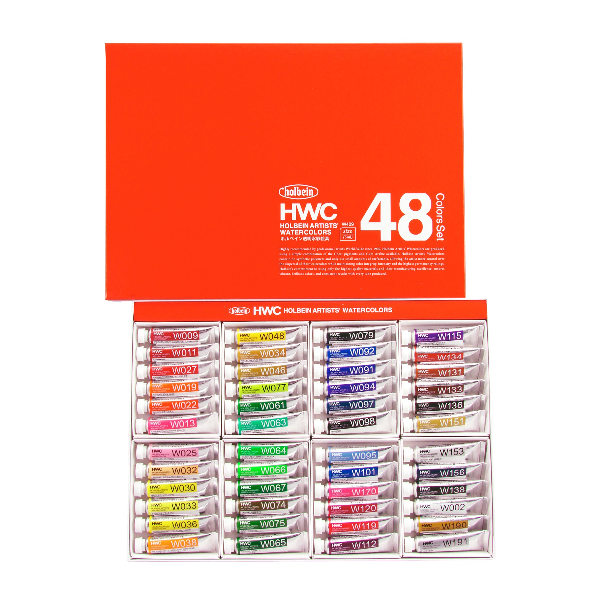 Holbein 48-Piece Artists' Premium Watercolour Kit