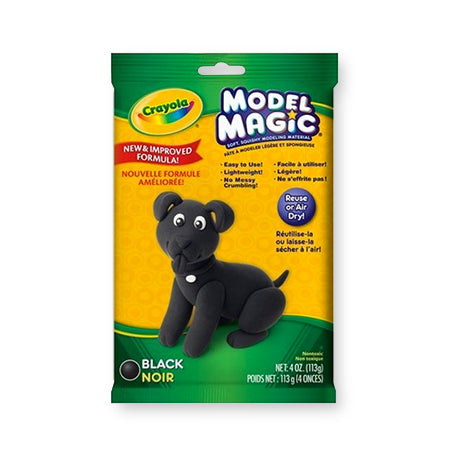 Crayola Model Magic Modeling Clay - Stunning Black