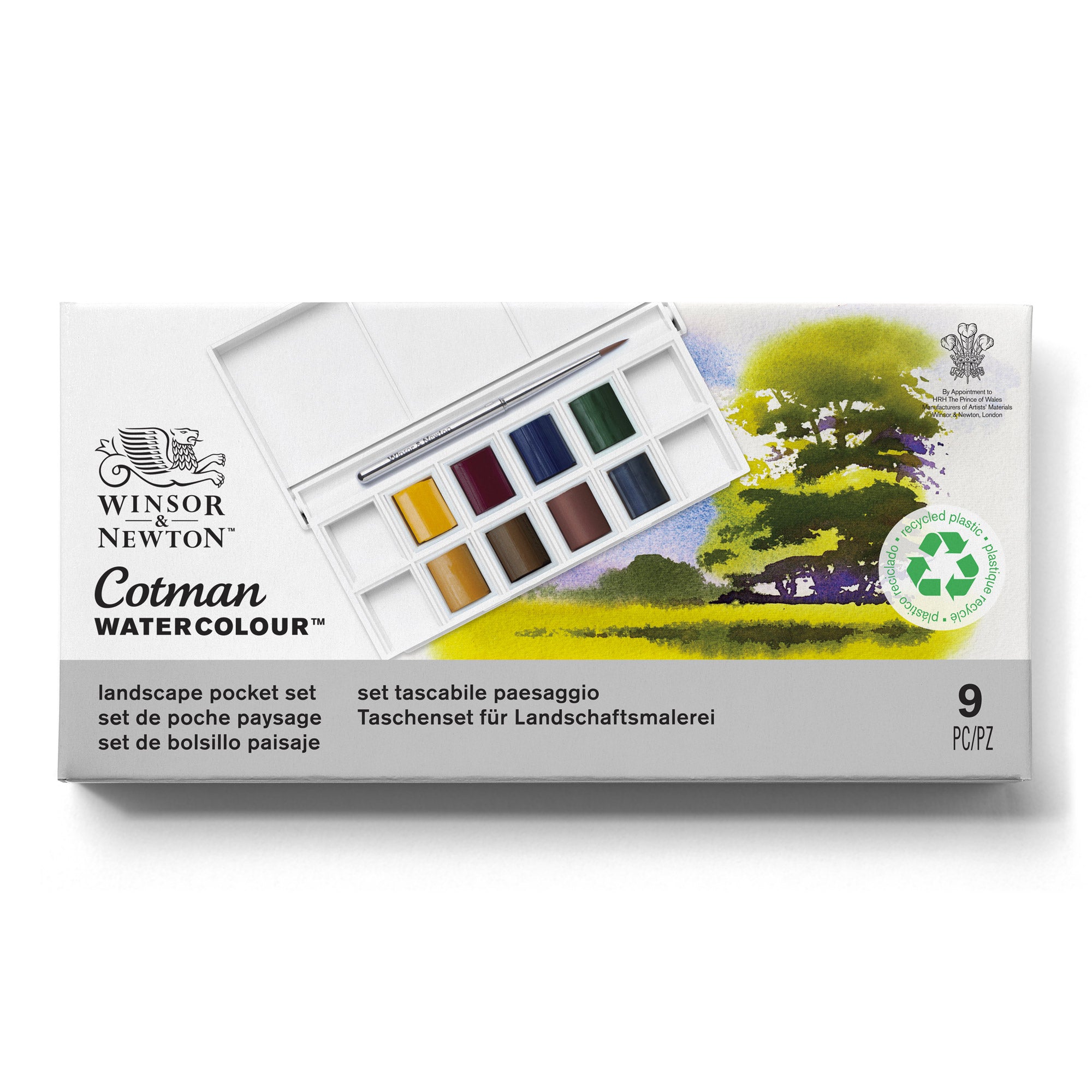 Cotman Landscape Watercolour Pocket Set - Your Travel Painting Essential