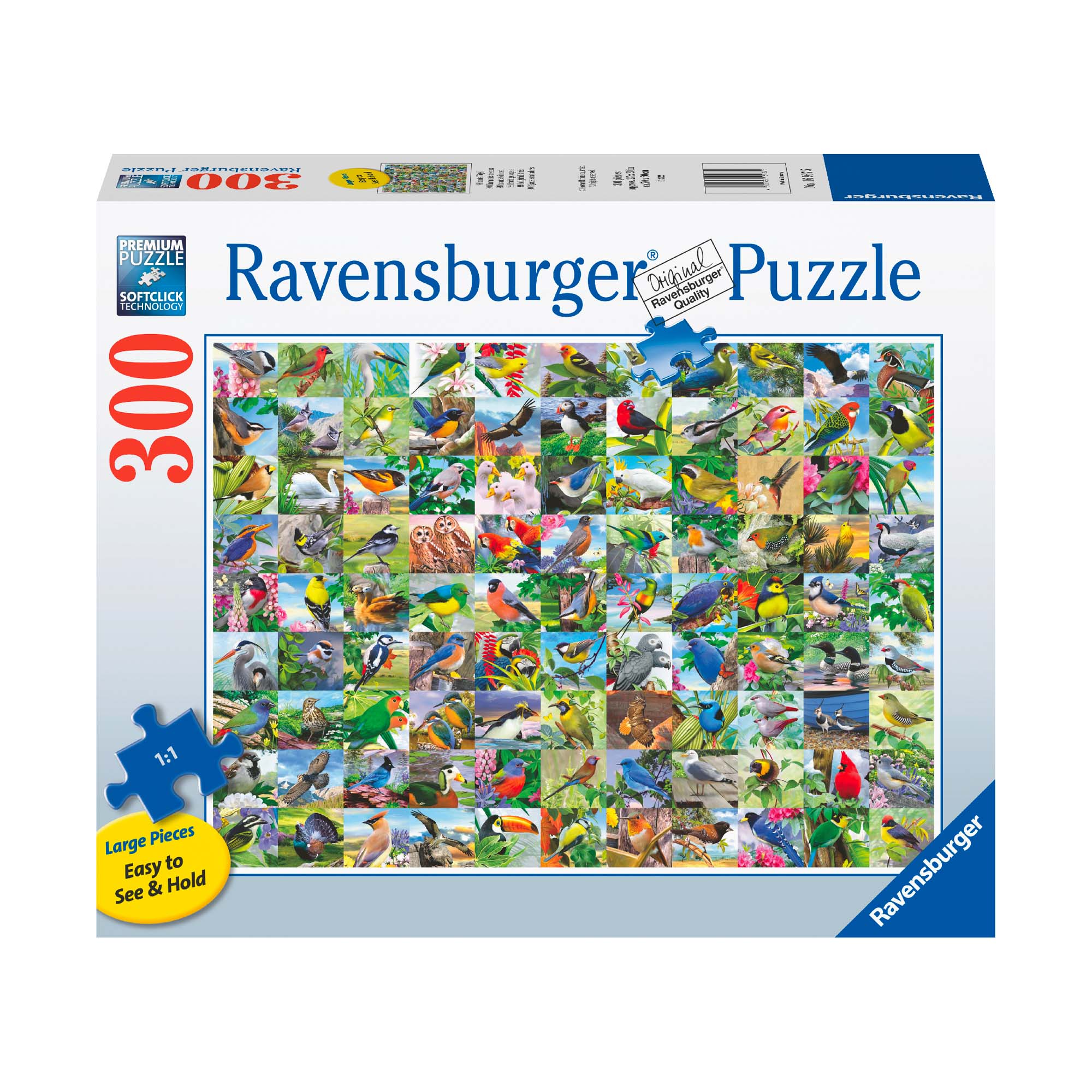 300-Piece XXL Puzzle - Enchanting Birds: A Must-Have for Puzzle Lovers