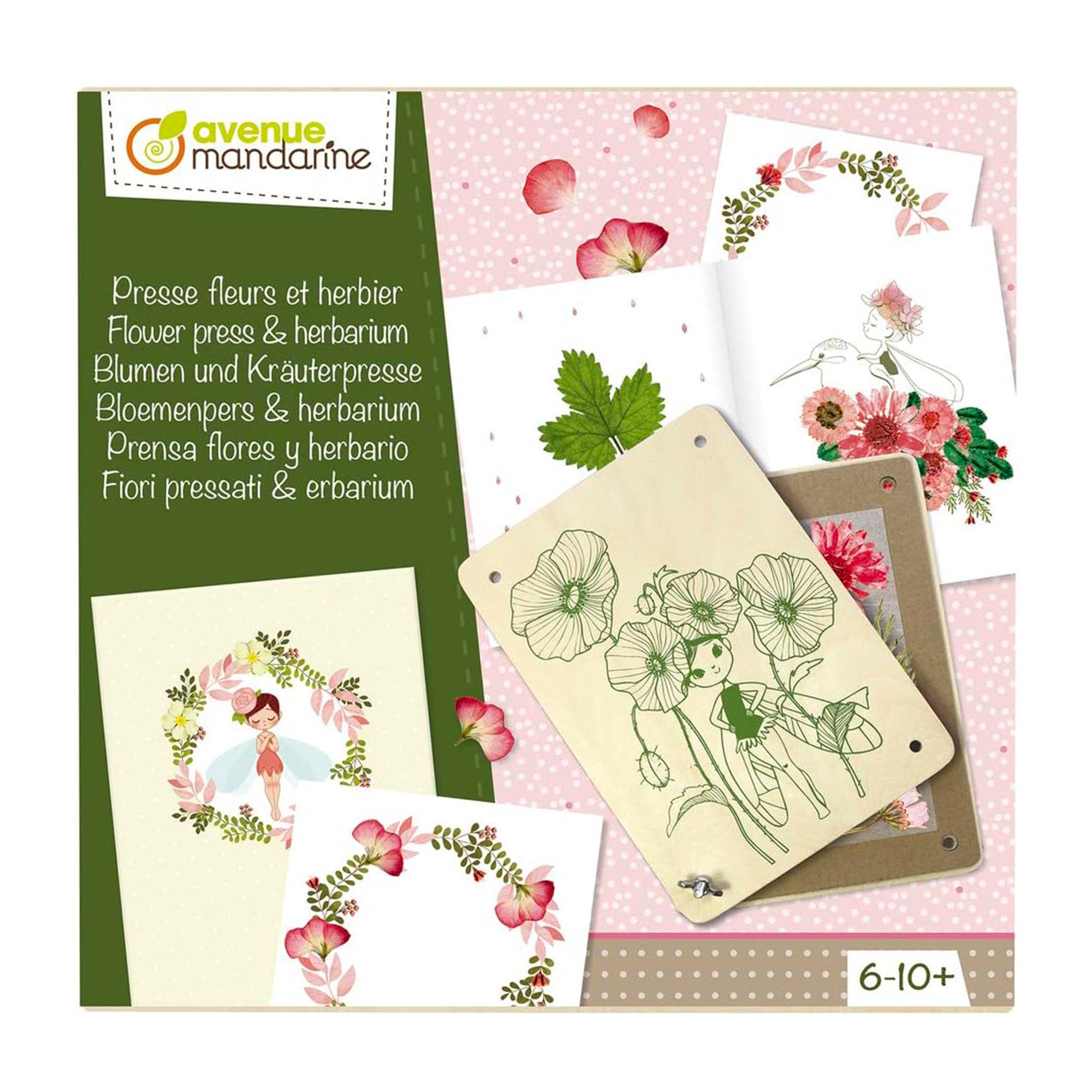Enchanting Flower Press & Herbarium Creative Kit