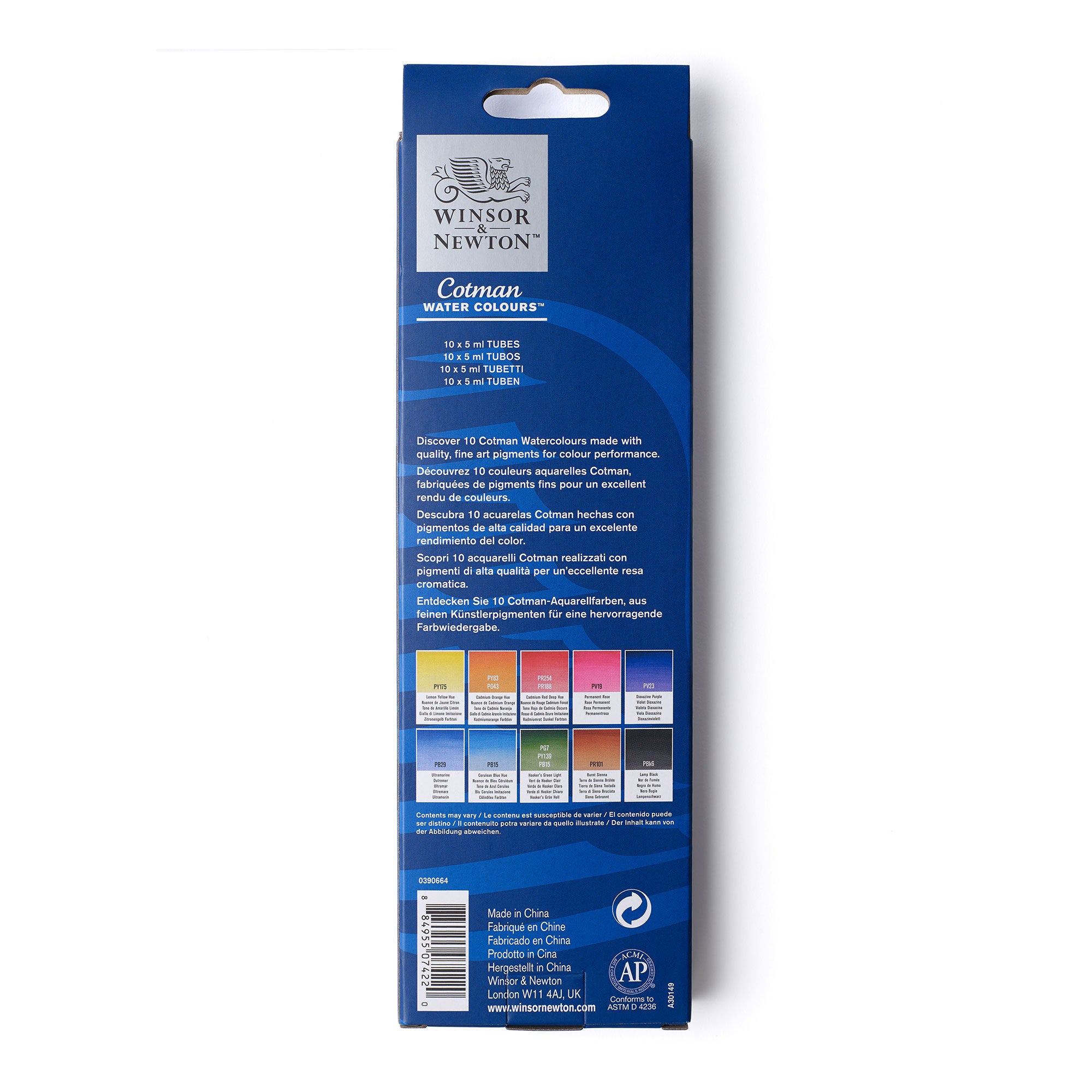 Cotman 10-Piece 5 ml Watercolour Set - Unleash Your Creativity!