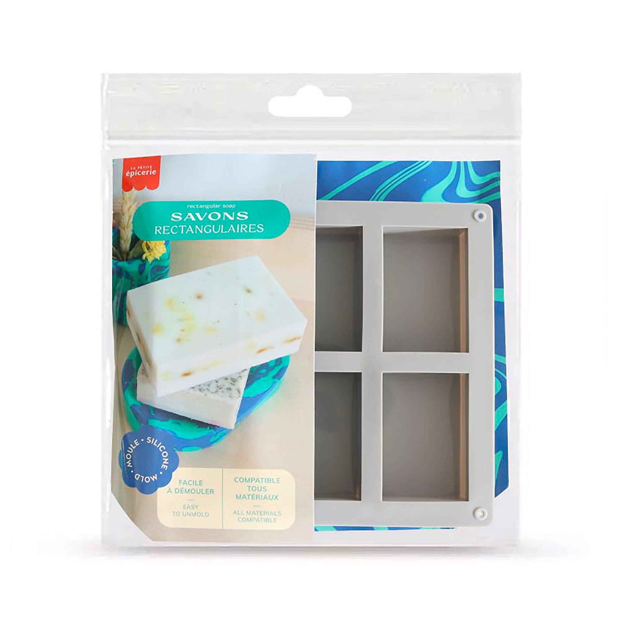 Fantastic 6-Piece Silicone Rectangle Mould Set