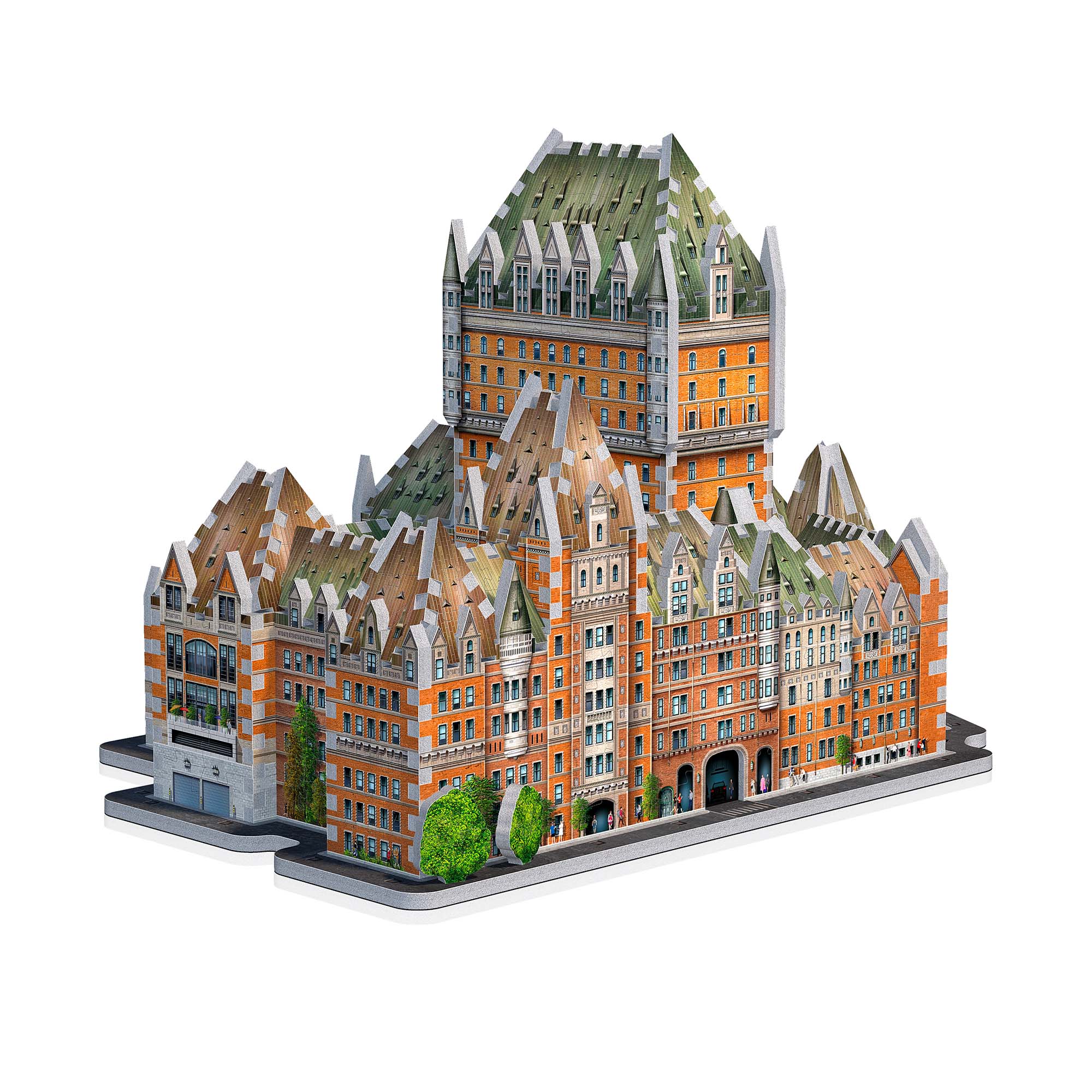 865-Piece 3D Puzzle: Build the Magnificent Chateau Frontenac