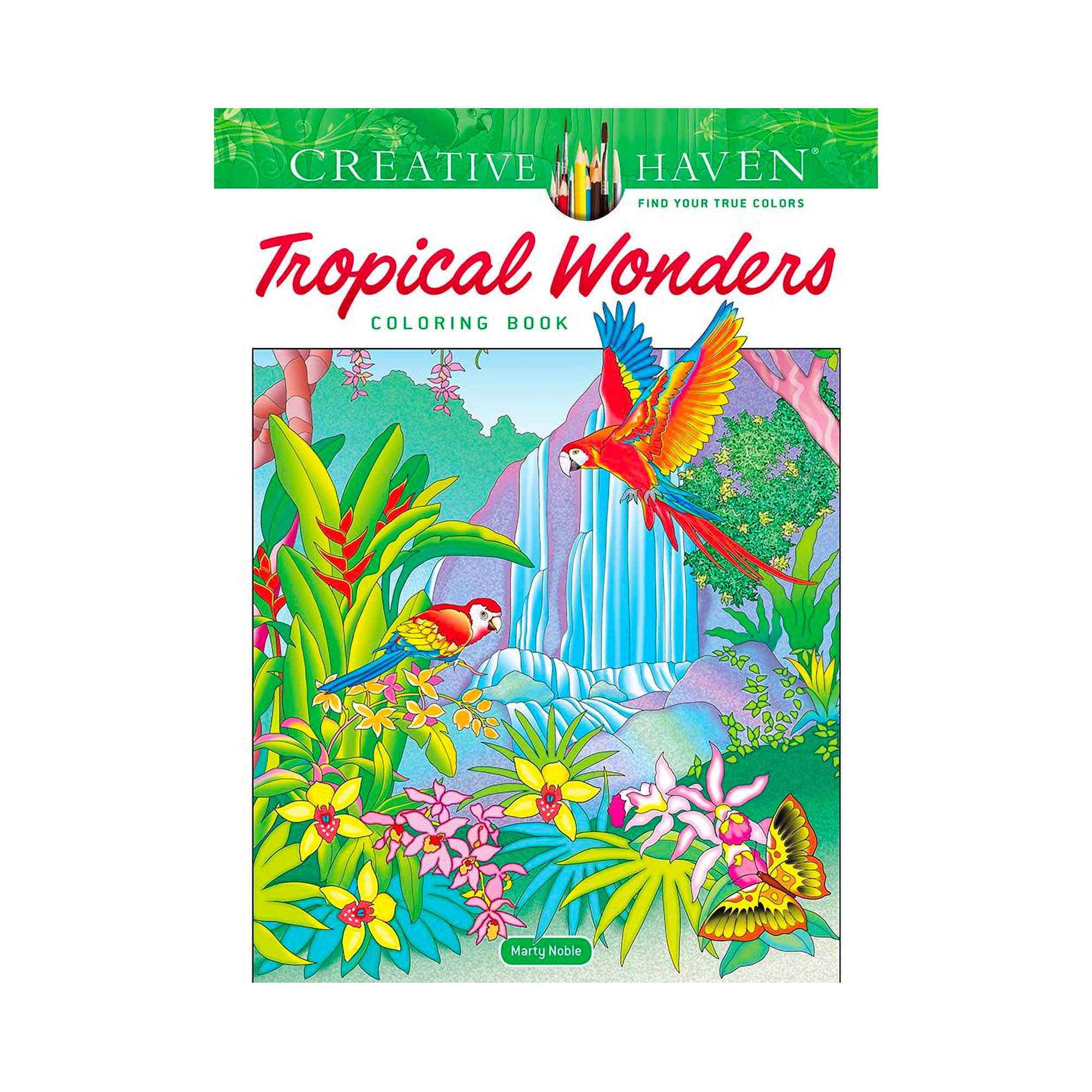 Tropical Wonders Colouring Book: Unleash Your Creativity!
