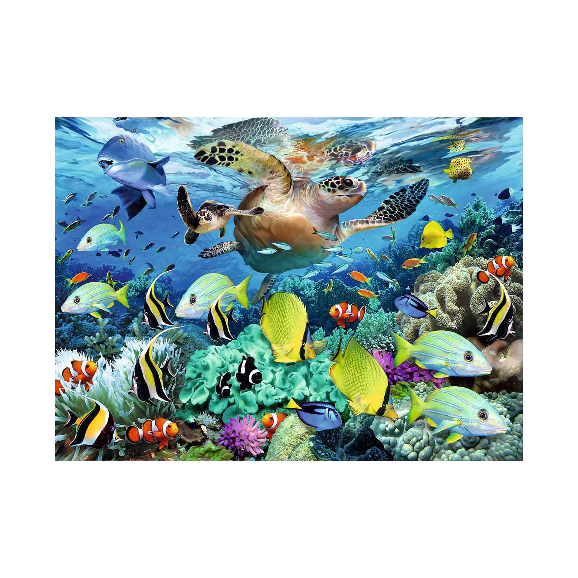 150-Piece XXL Underwater Paradise Puzzle - An Enchanting Dive into Creativity!