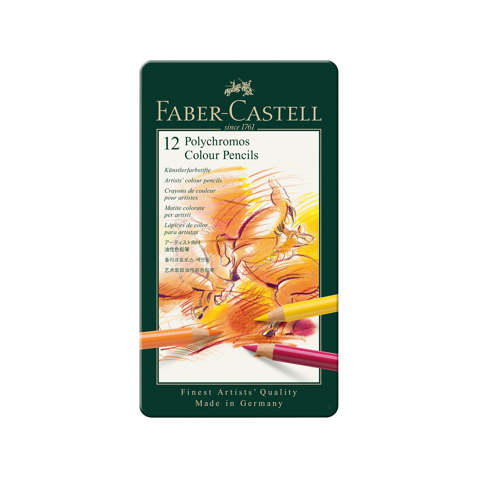 Get Your 12-Pack of Faber-Castell Polychromos Coloured Pencils Now!