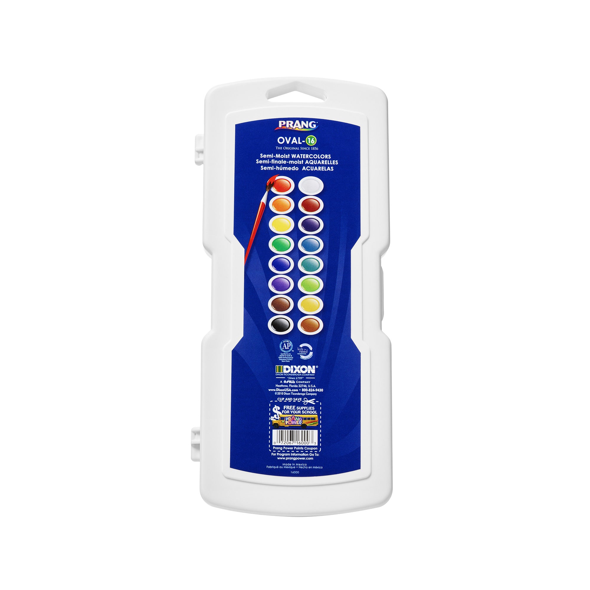 16-Color Oval Pan Watercolor Paint Set: A Vibrant Artistic Essential
