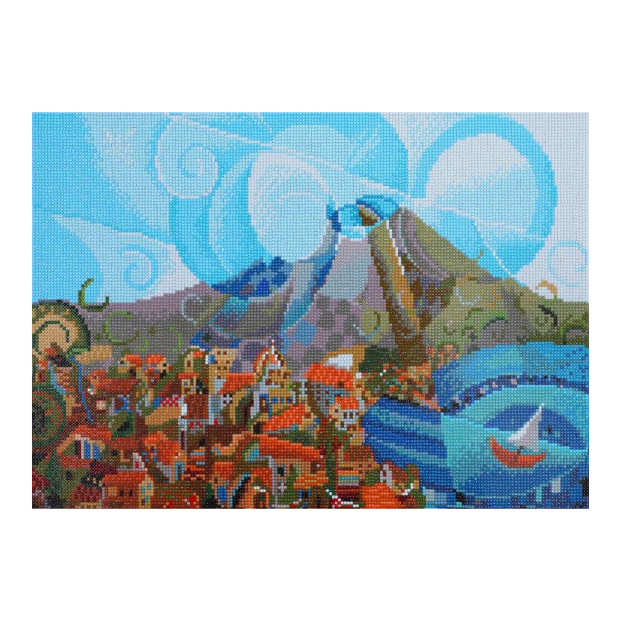 Dazzling Diamond Dotz Kit - Mount Vesuvius