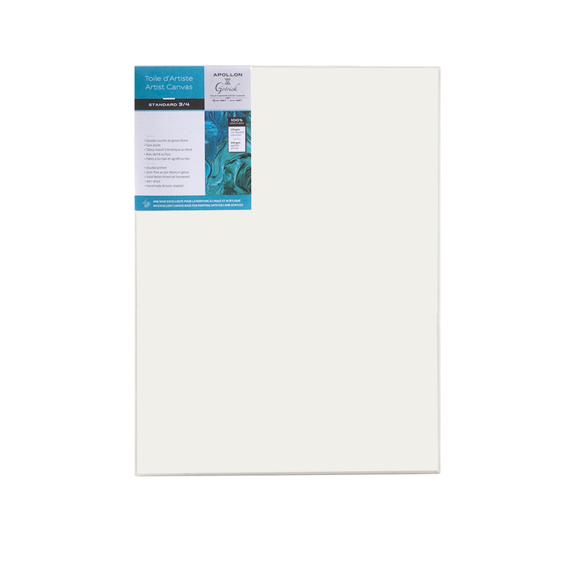 Stunning Artist Canvas: Standard 3/4 in. - 48 X 96 in - Unleash Your Creativity!