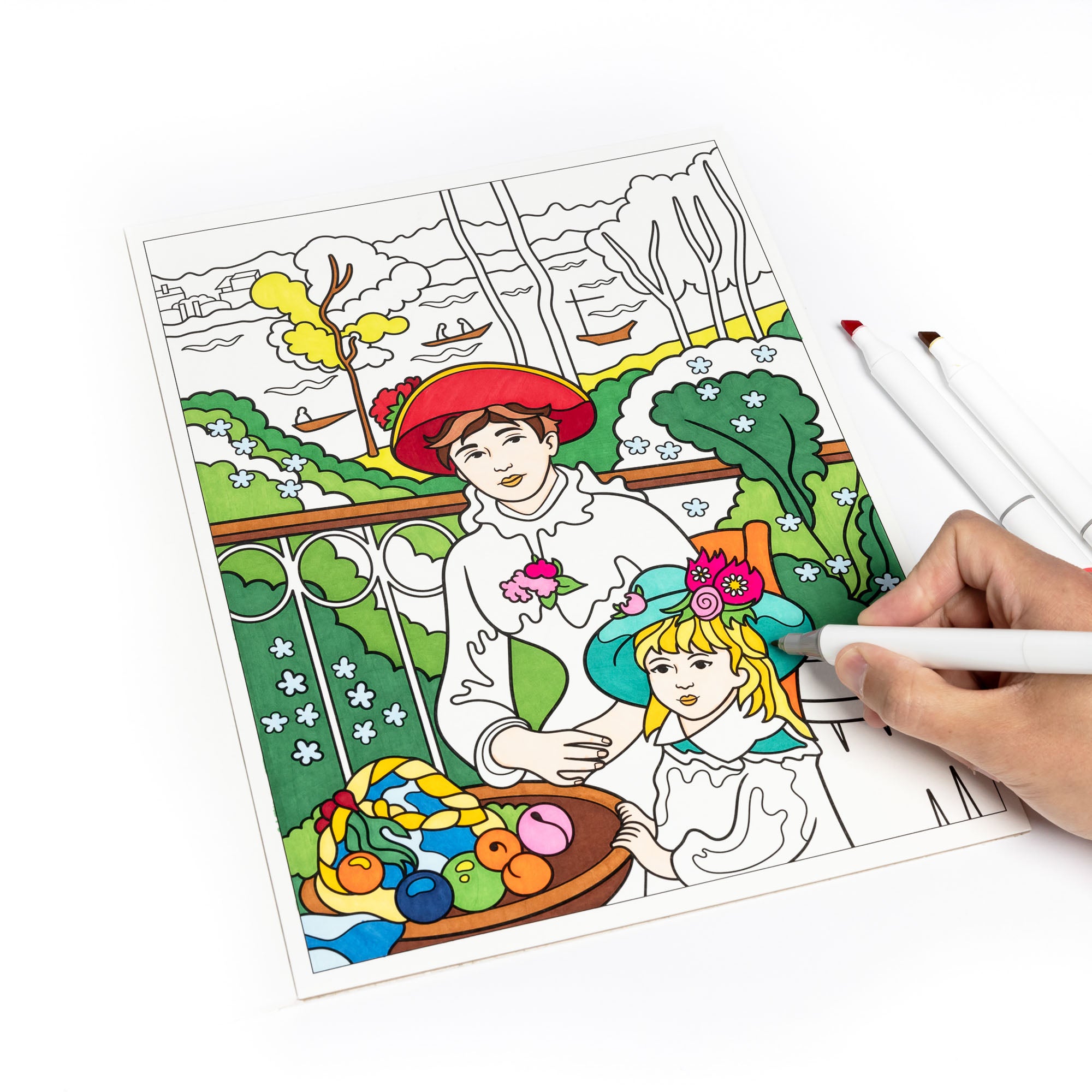 Unleash Your Artistry: Impressionism Colouring Book