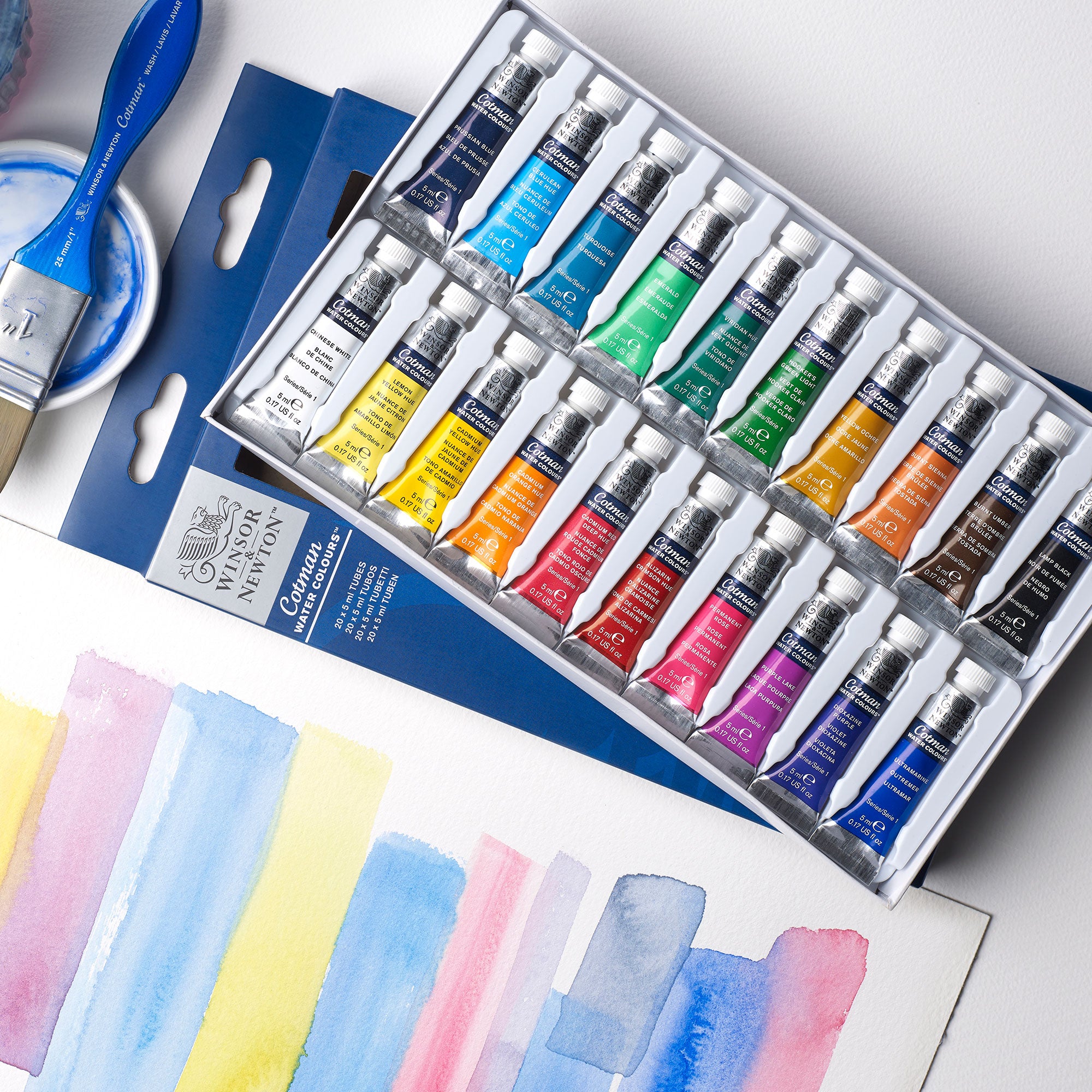 Cotman 20-Piece Watercolour Kit - Unleash Your Creativity!