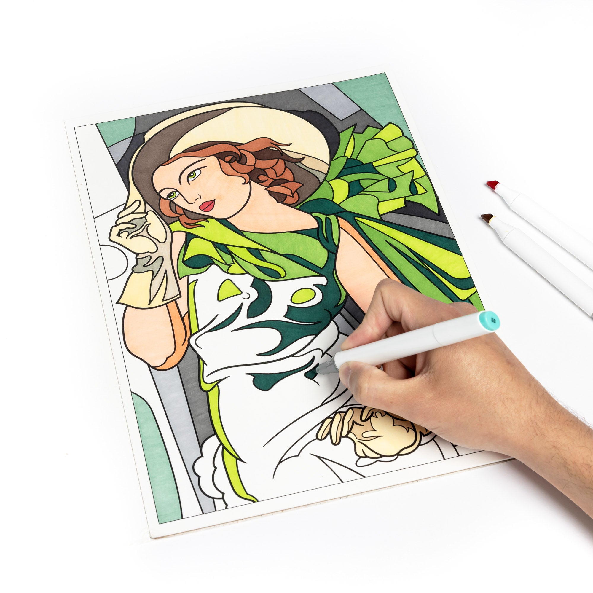 Artistic Inspirations: Colouring Book of Women in Art