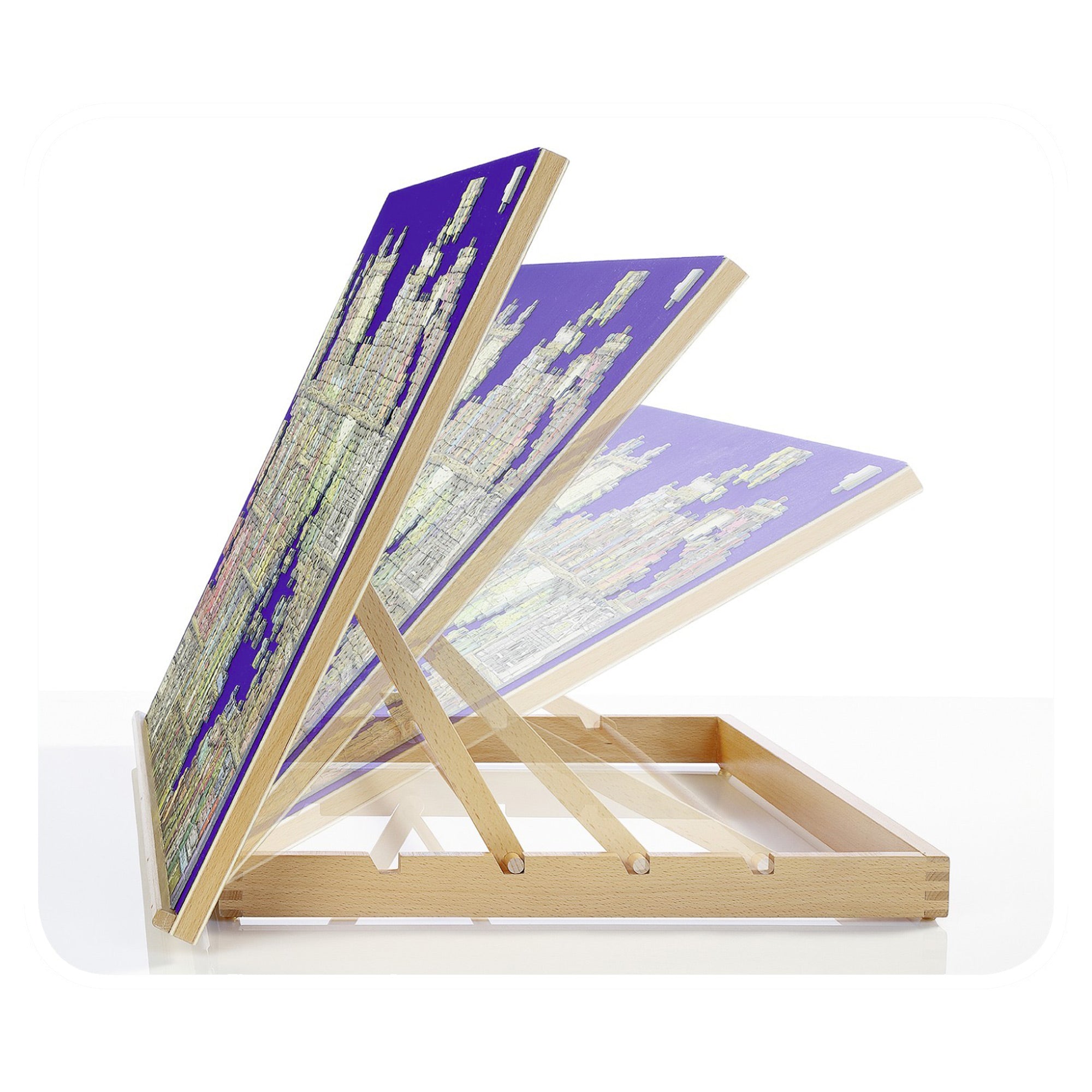 Premium Adjustable Wooden Puzzle Board - Your Ultimate Puzzle Companion