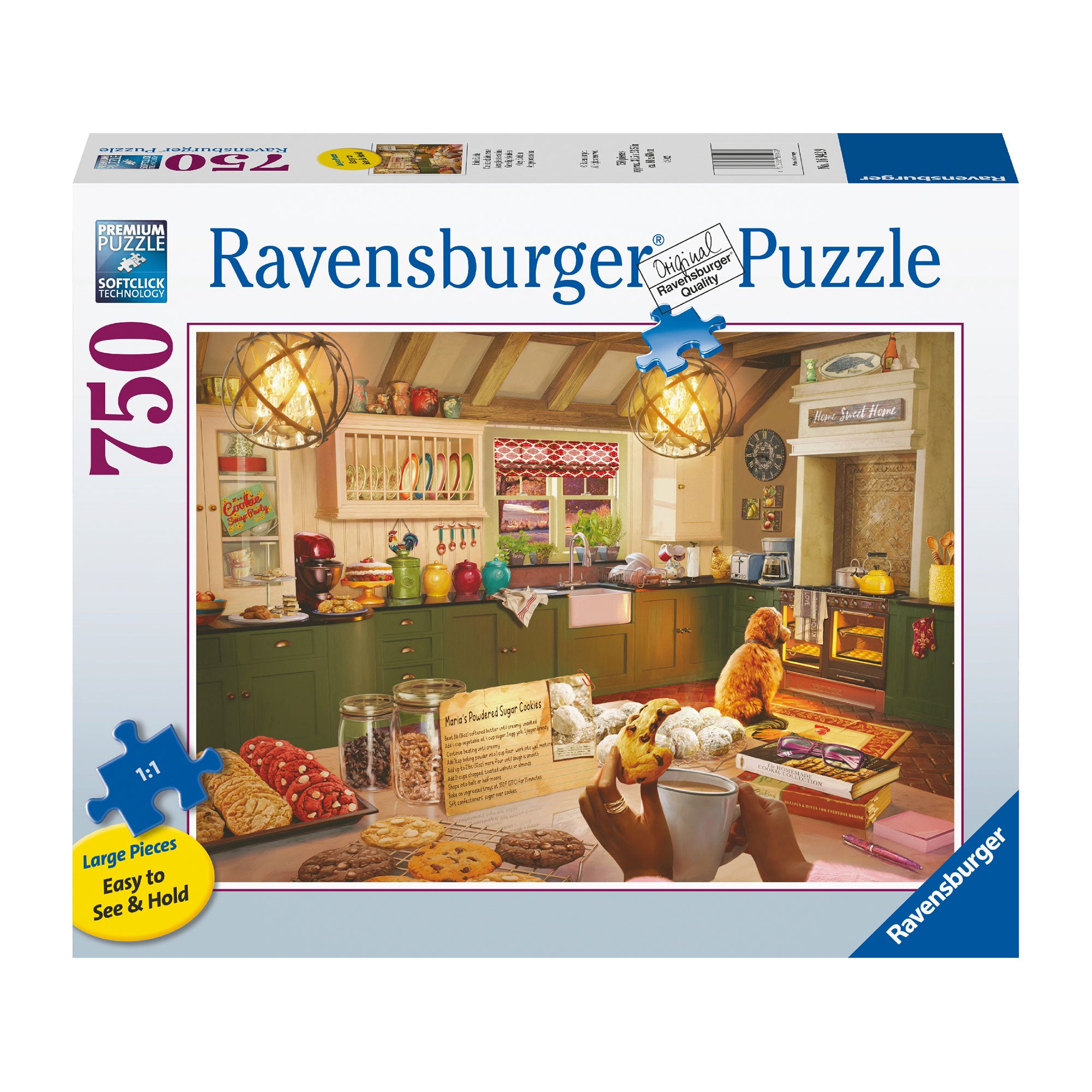 750-Piece XXL Cosy Kitchen Puzzle: A Relaxing Family Adventure!