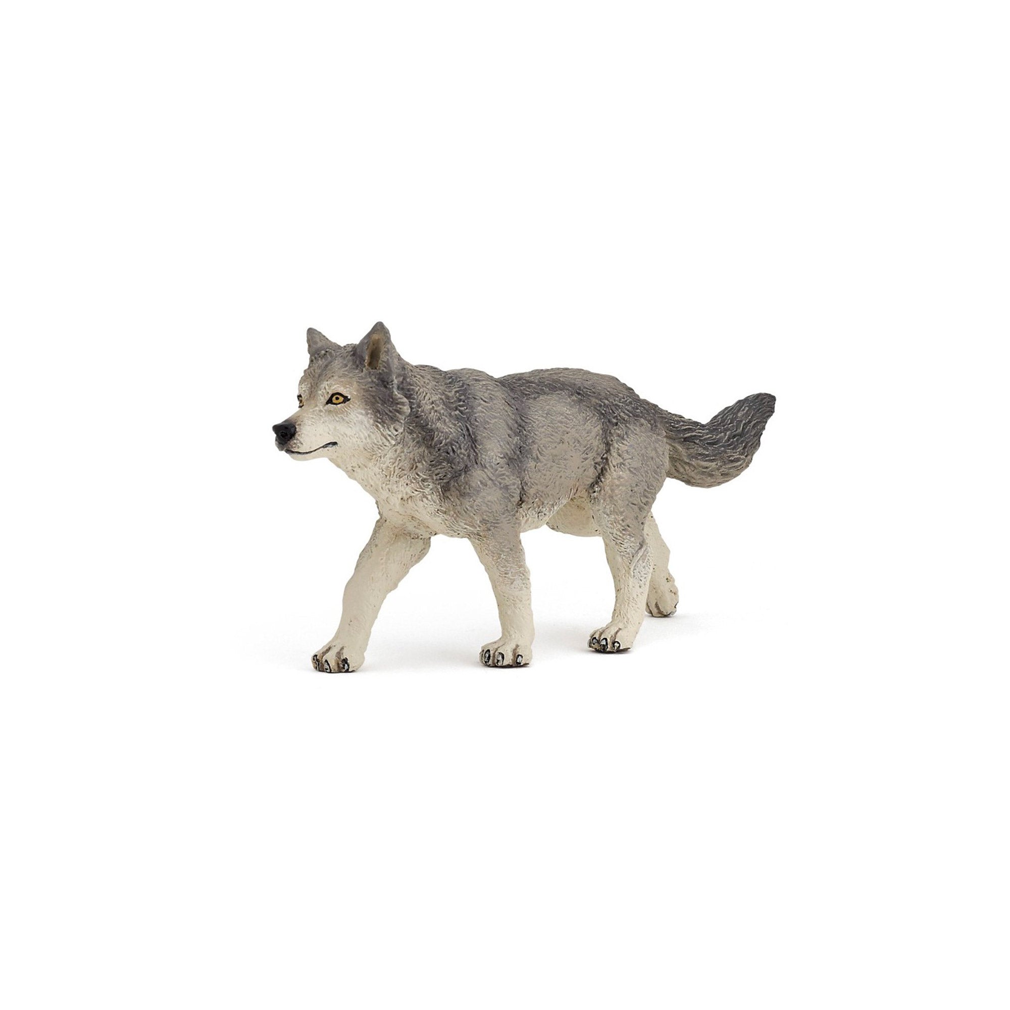 PAPO Grey Wolf Animal Figurine - A Realistic Delight!