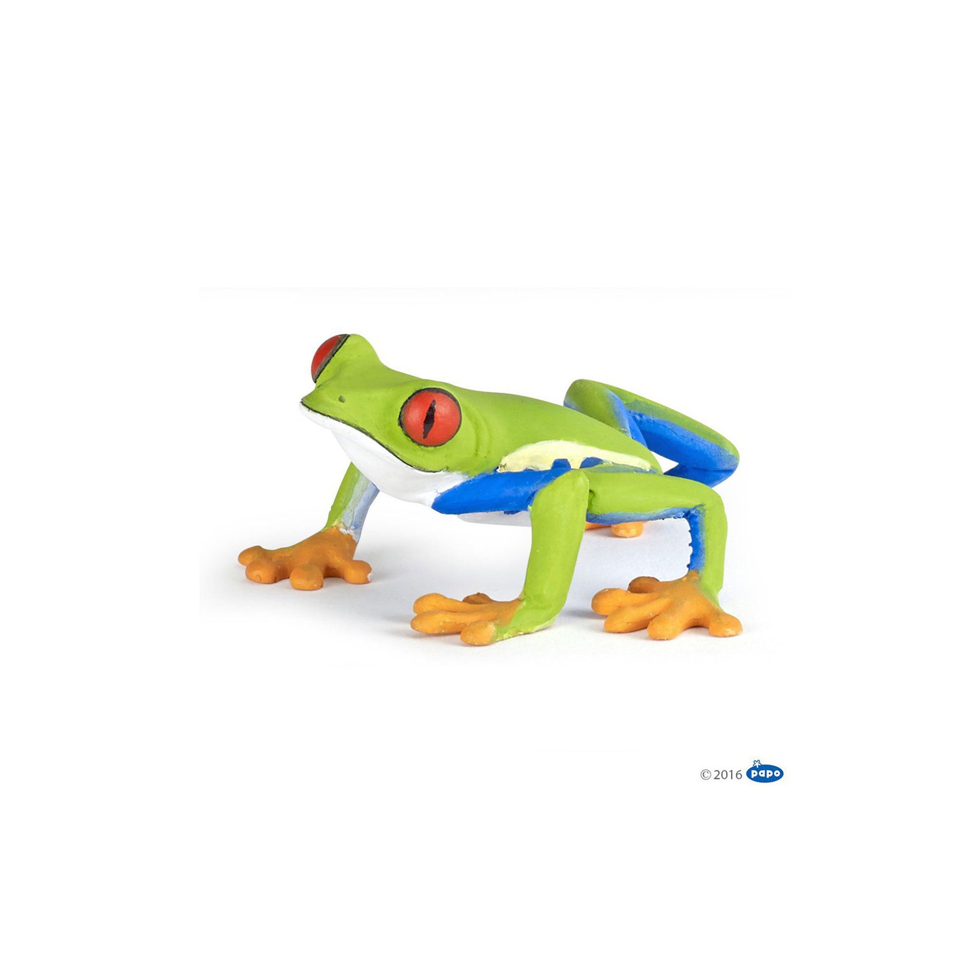 Stunning Red-Eyed Tree Frog Animal Figurine