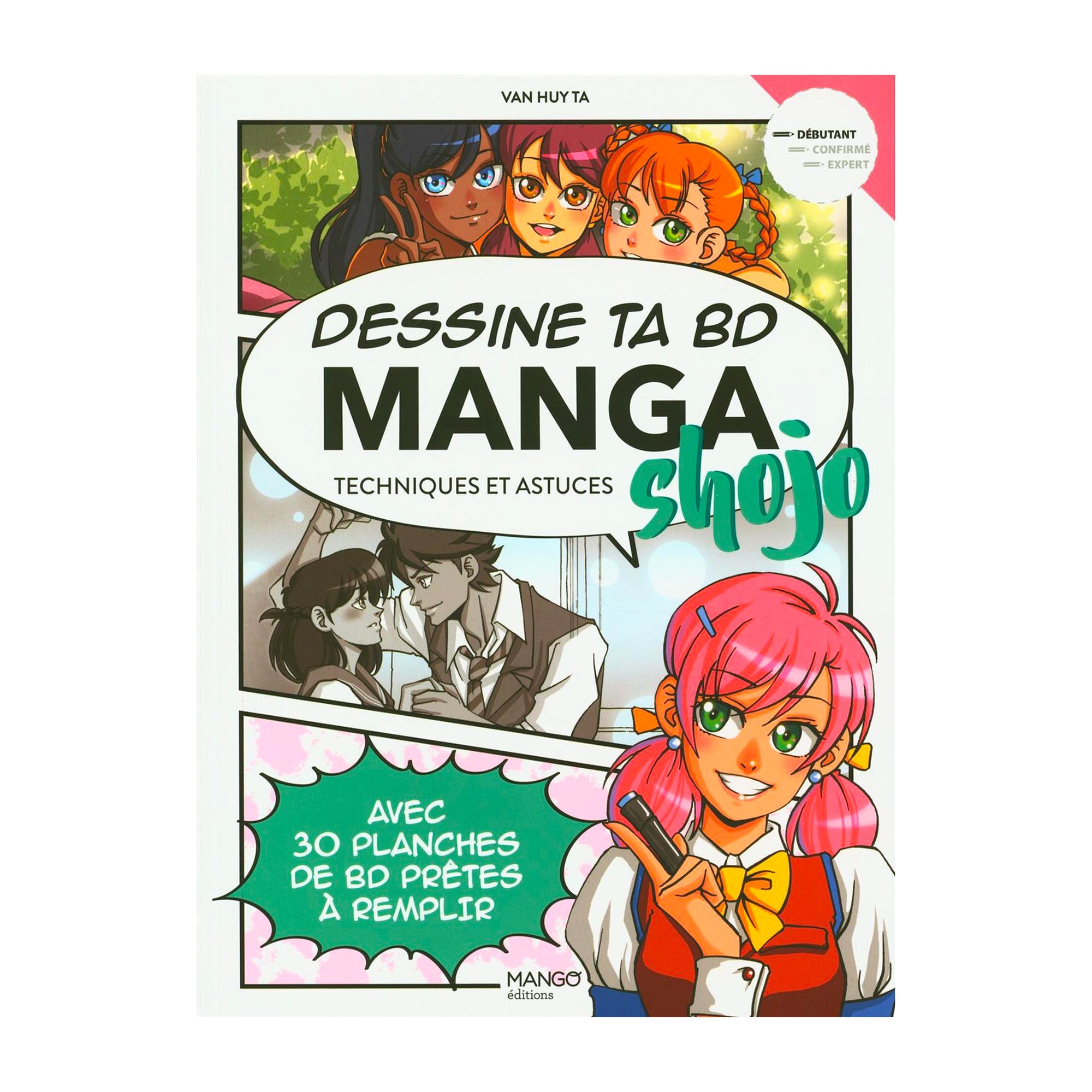 Draw Your Own Shojo Manga Comic - French Edition