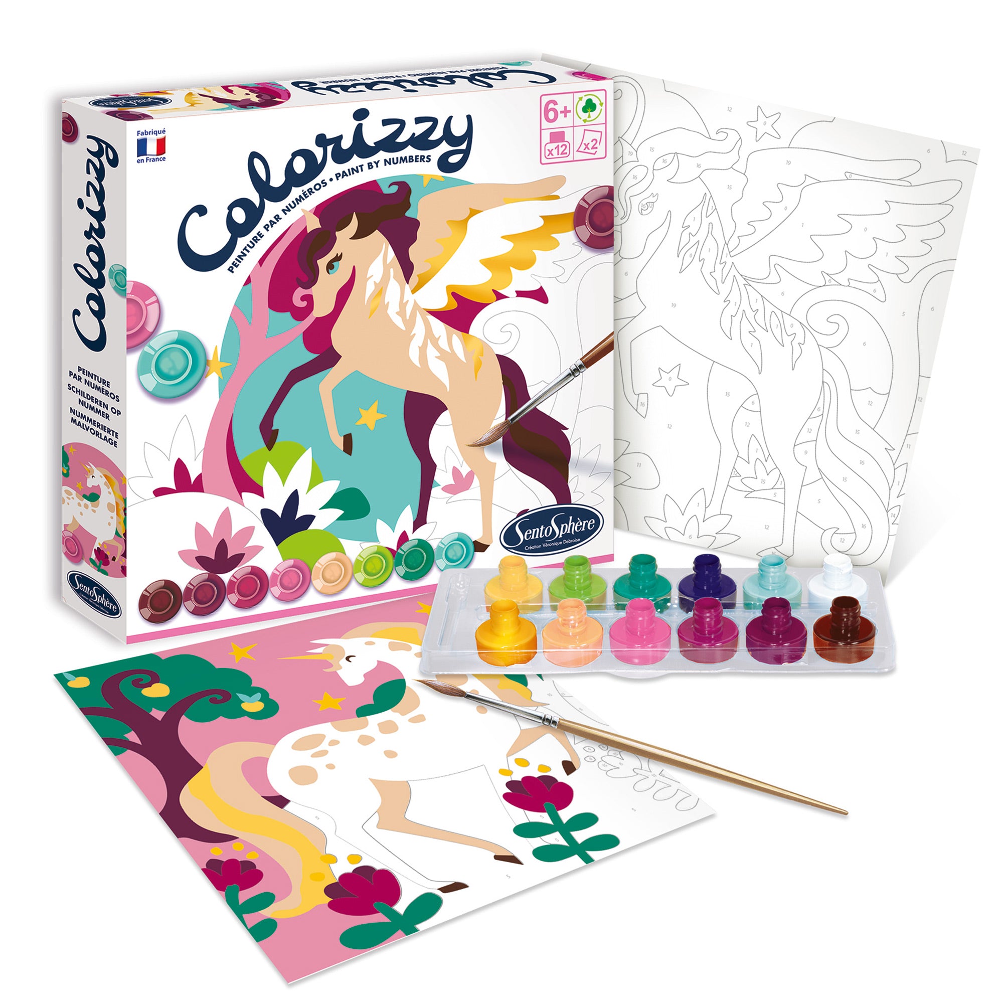 Colorizzy Unicorn Paint by Numbers - Unleash Your Creativity!
