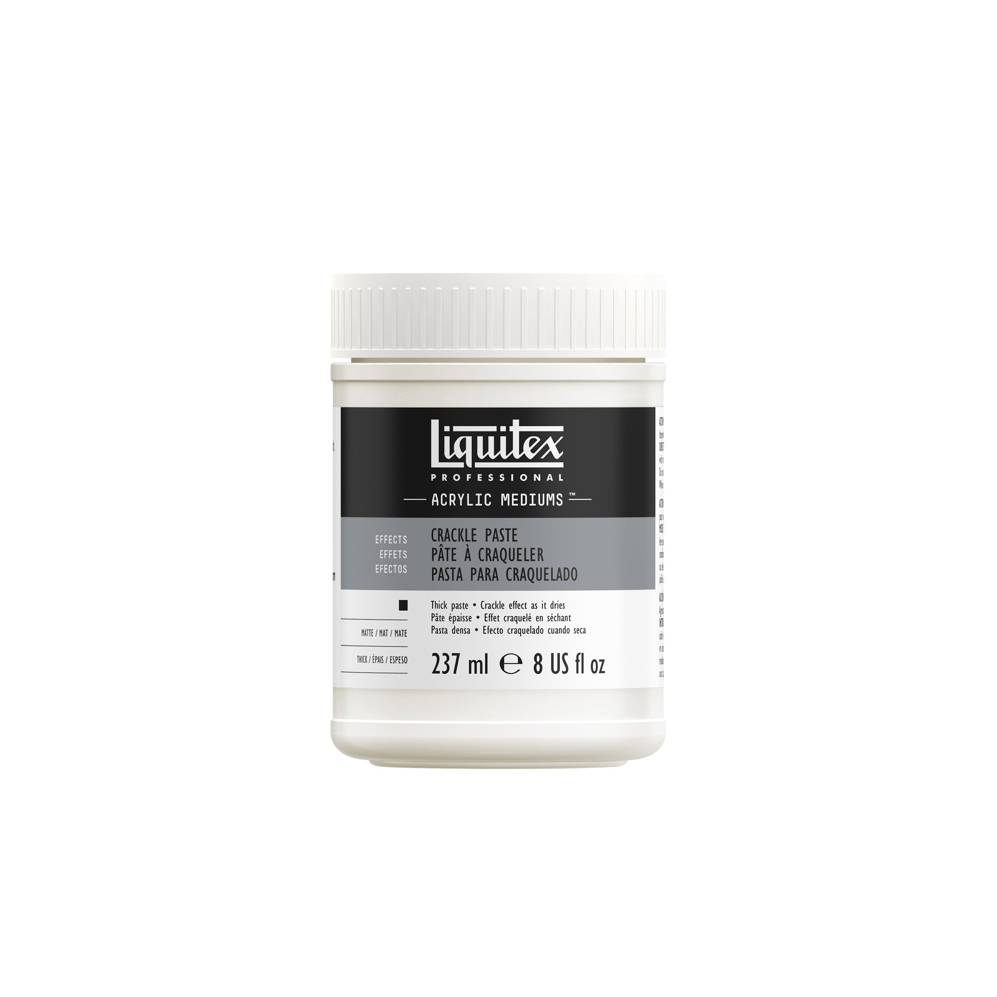 Liquitex Crackle Paste - 237 ml - Create Stunning Crackle Effects!