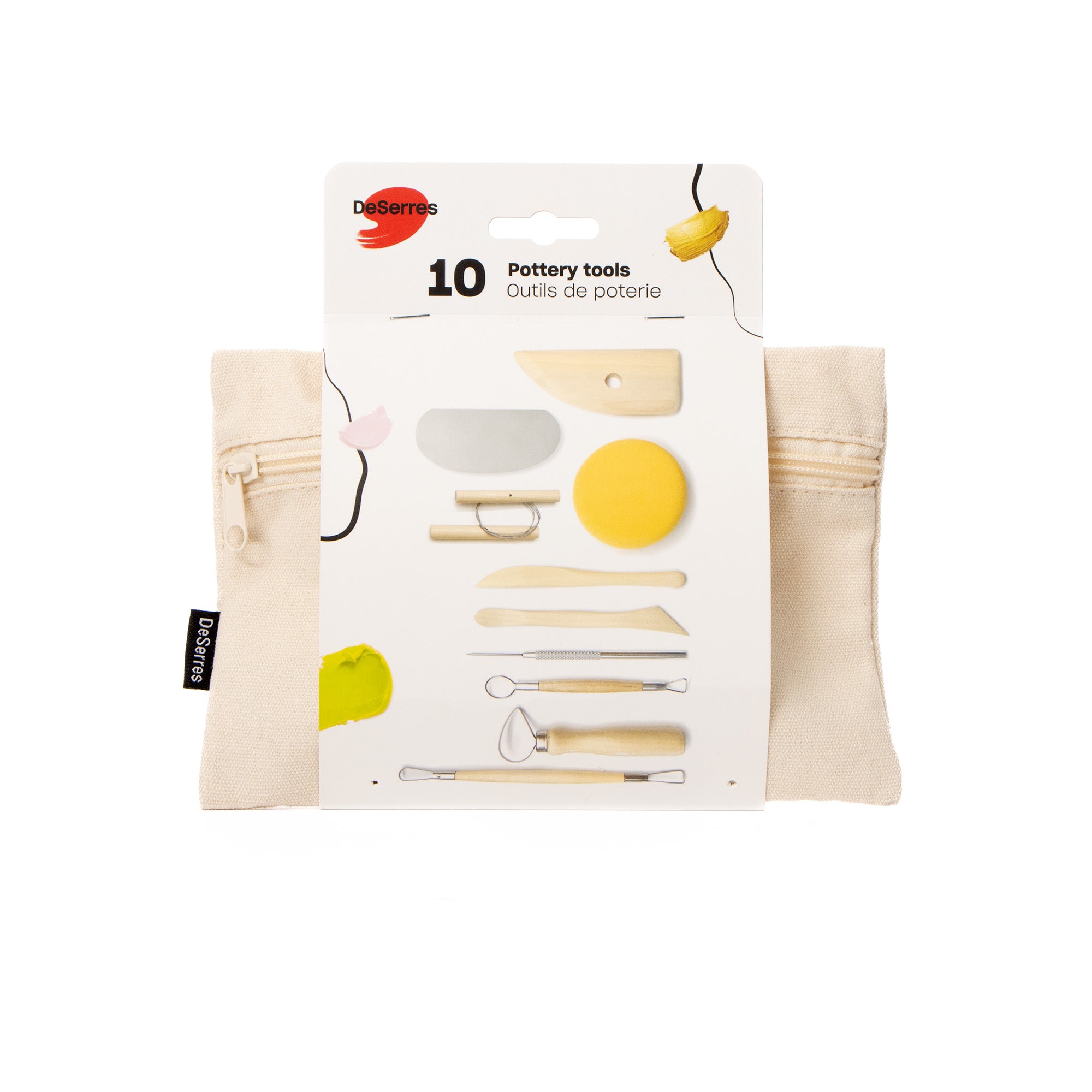 Amazing 10-Piece Pottery Tool Kit