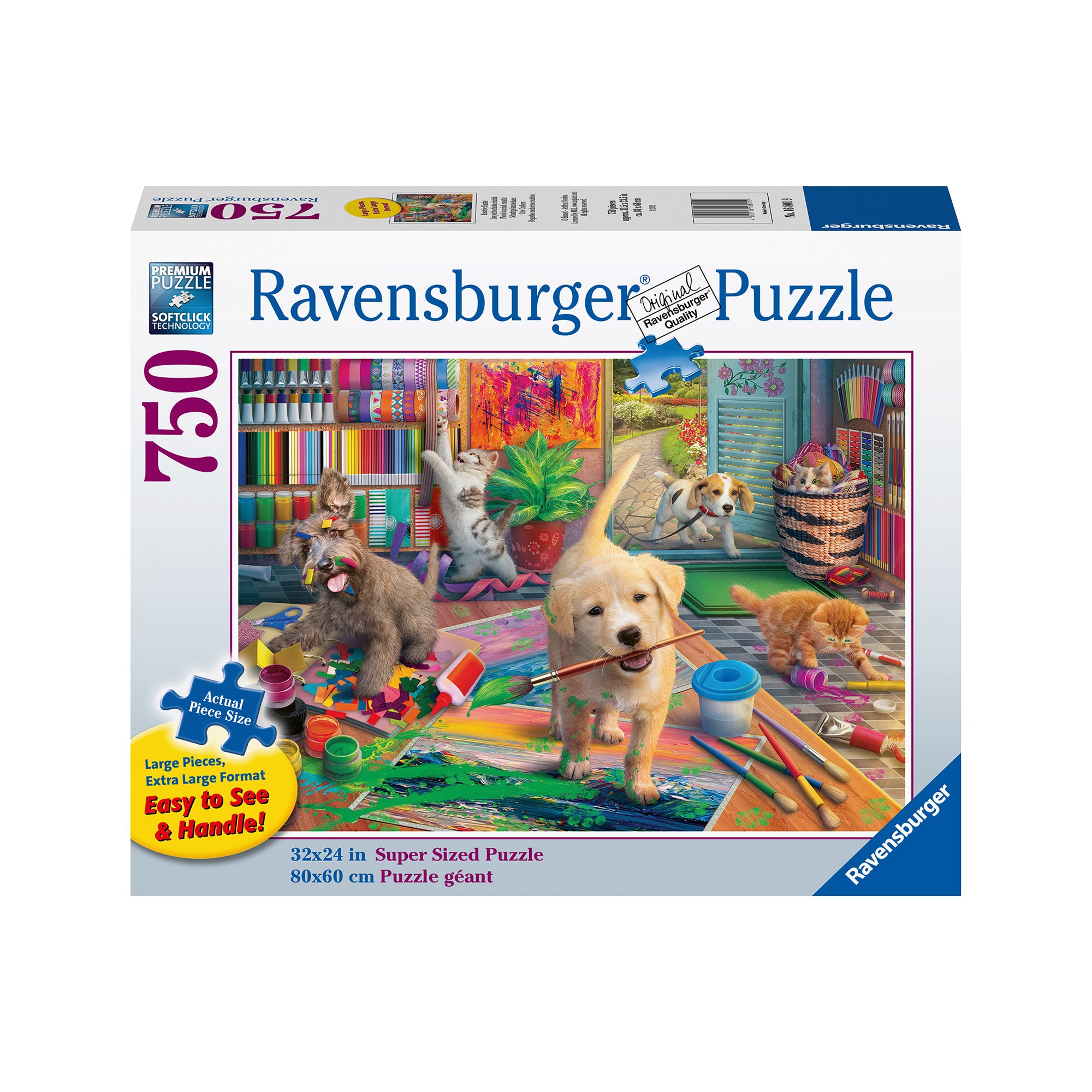 750-Piece XXL Puzzle - Adorable Crafters' Delight