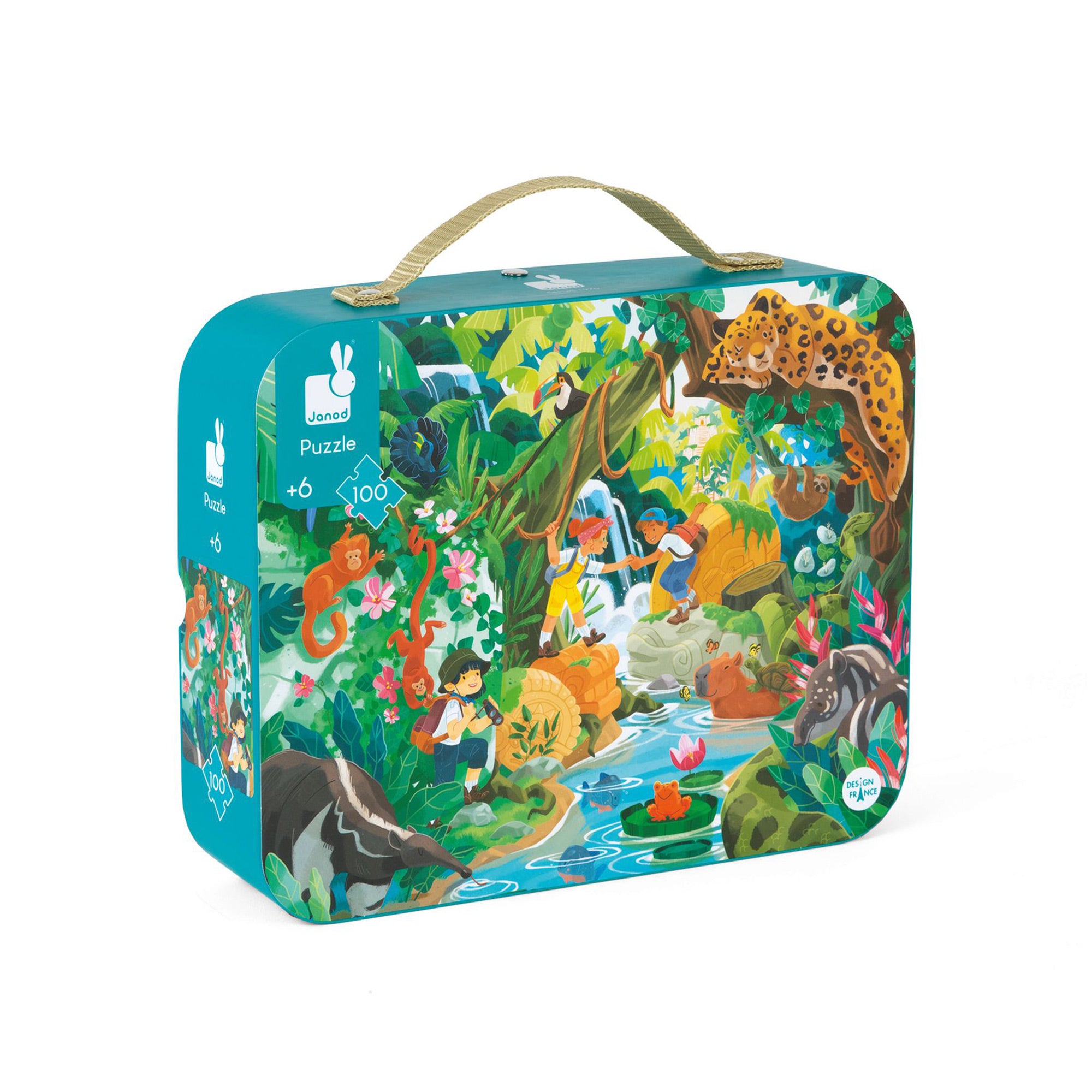 Inca Adventures 100-Piece Puzzle - Unleash the Jungle Exploration!