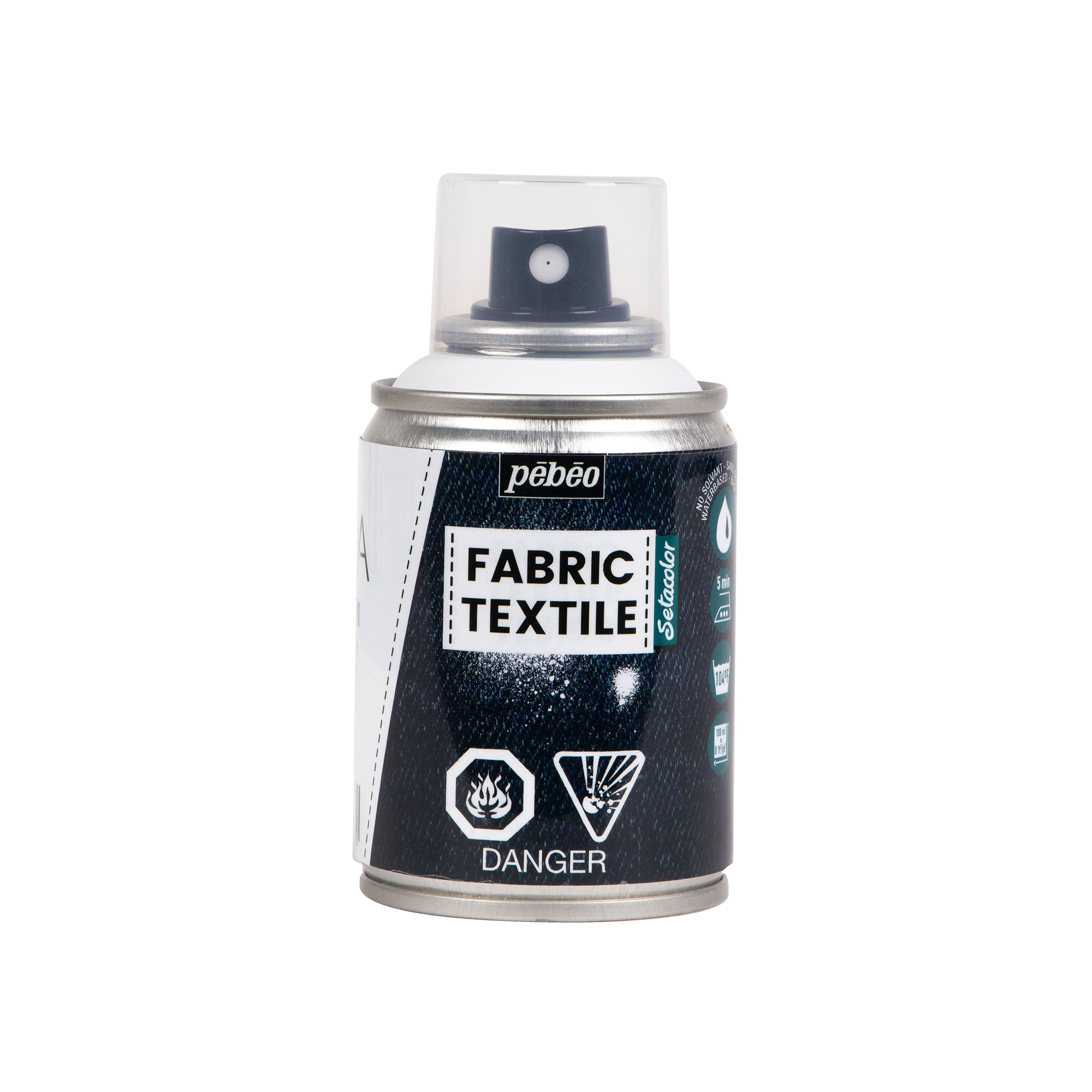 Stunning 7A Fabric Spray Paint - Deep Black