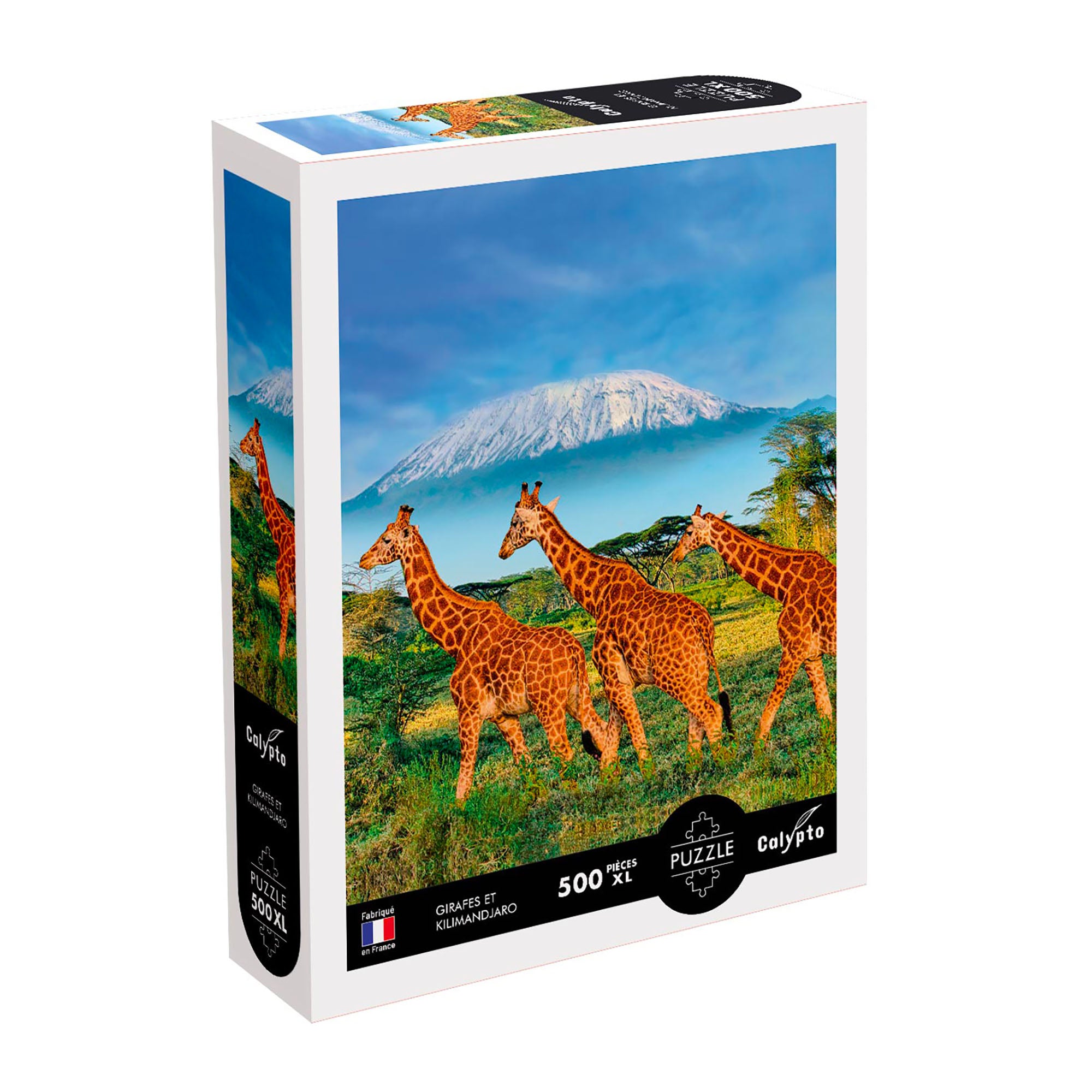 500-Piece XL Giraffe Adventure Puzzle