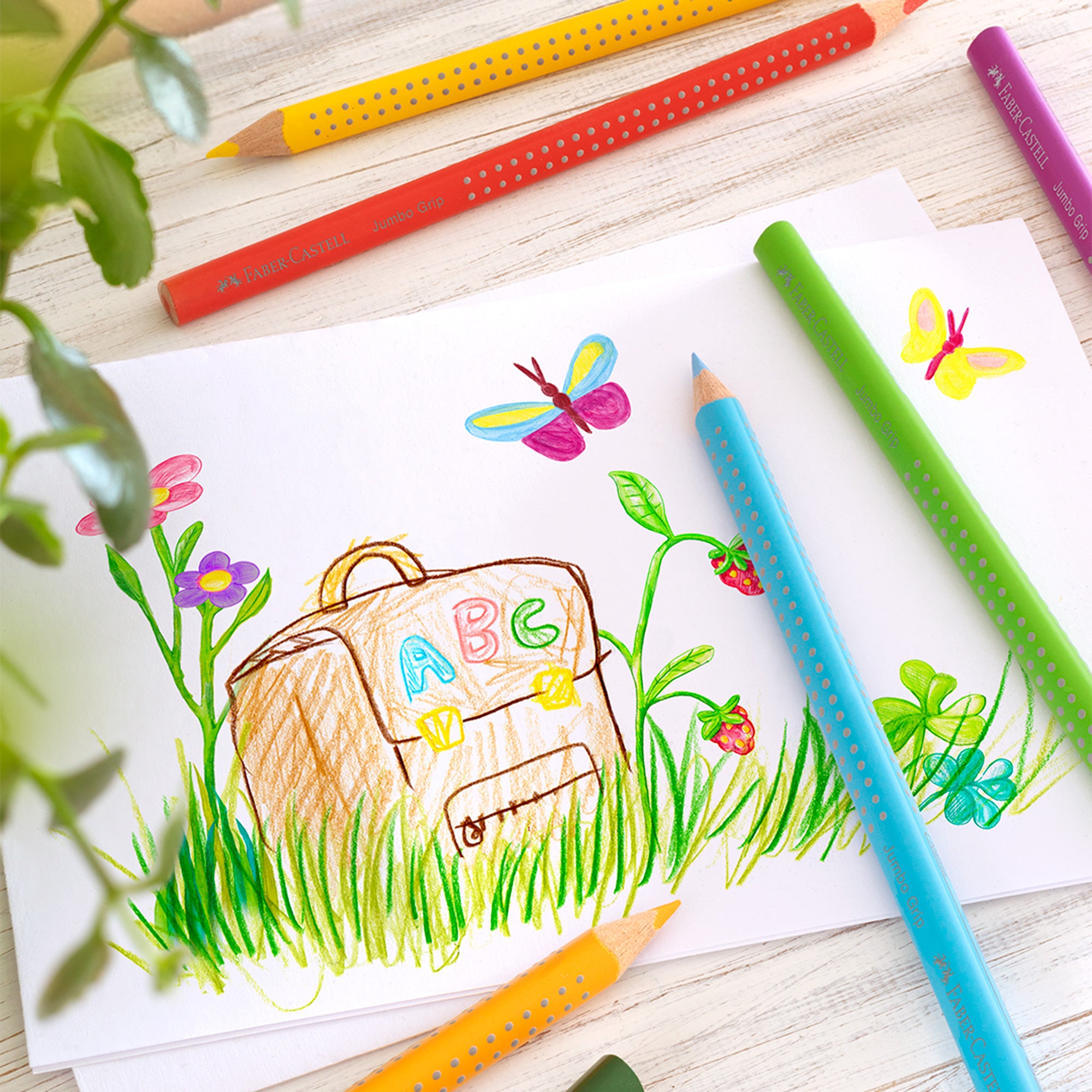 36-Pack Colorful Grip Water-Soluble Colored Pencils - Unleash Your Creativity!