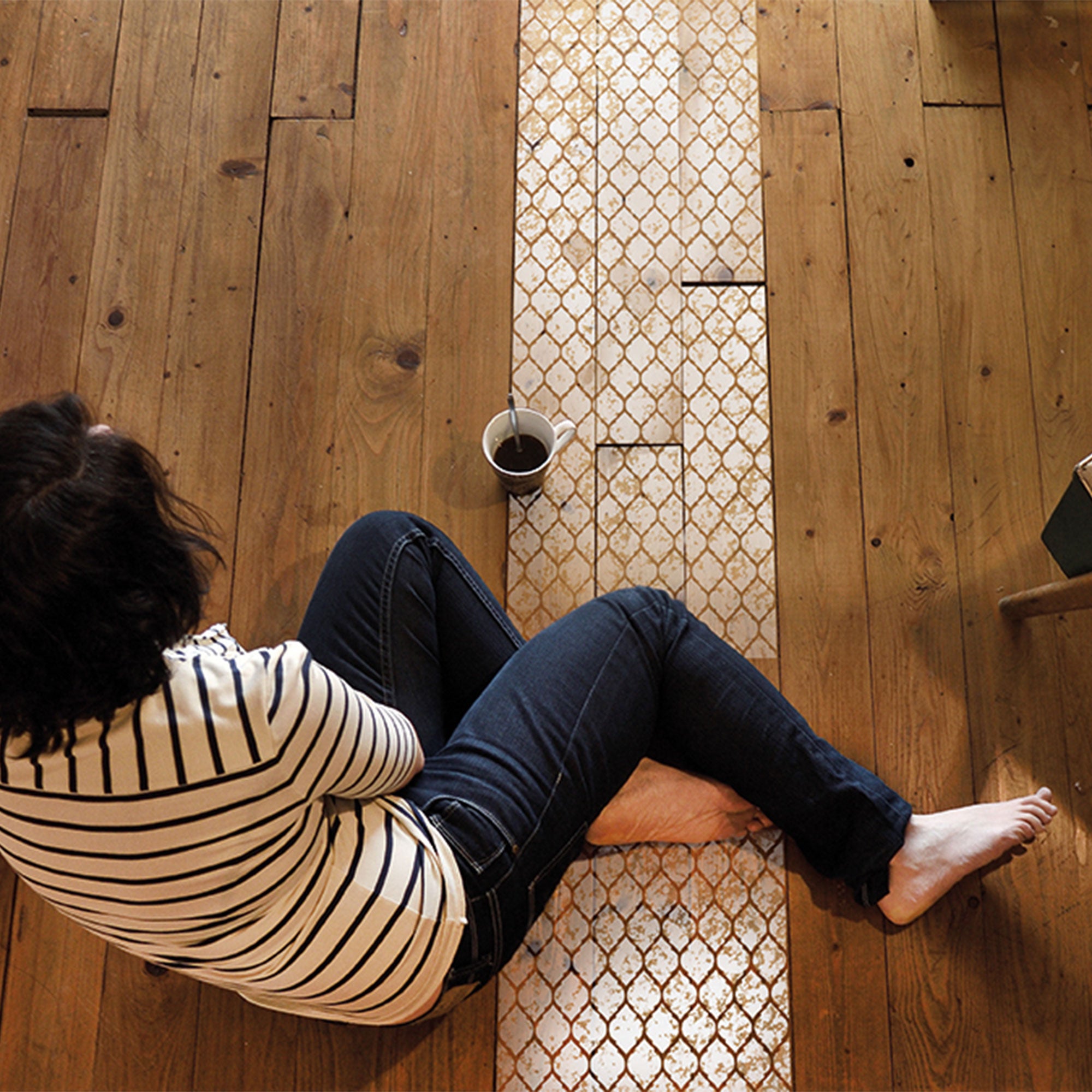 A4 Istanbul Design Stencil - Transform Your Space!