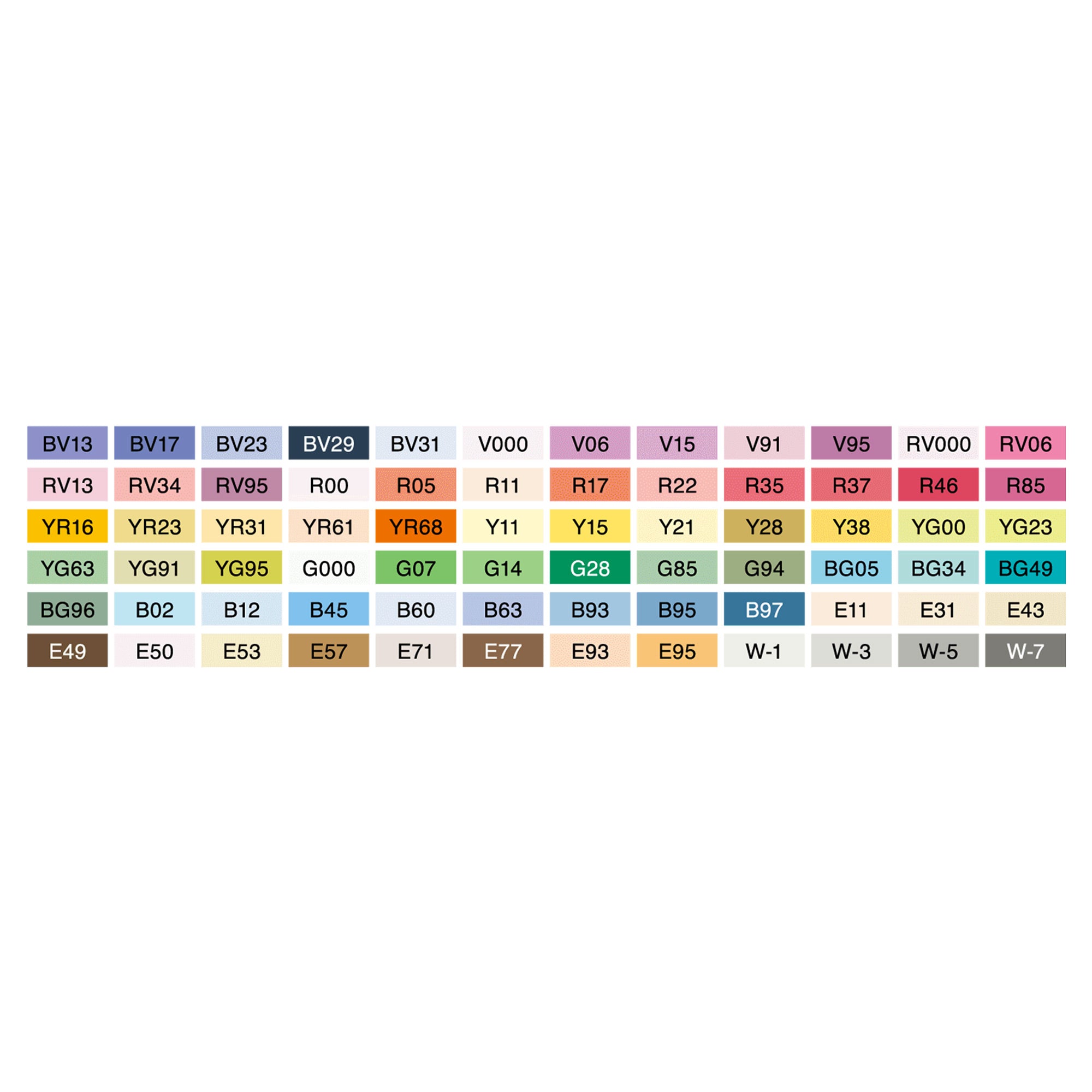 Copic Ciao Markers - Set B, 72 Vibrant Colours! Unleash Your Creativity Now!